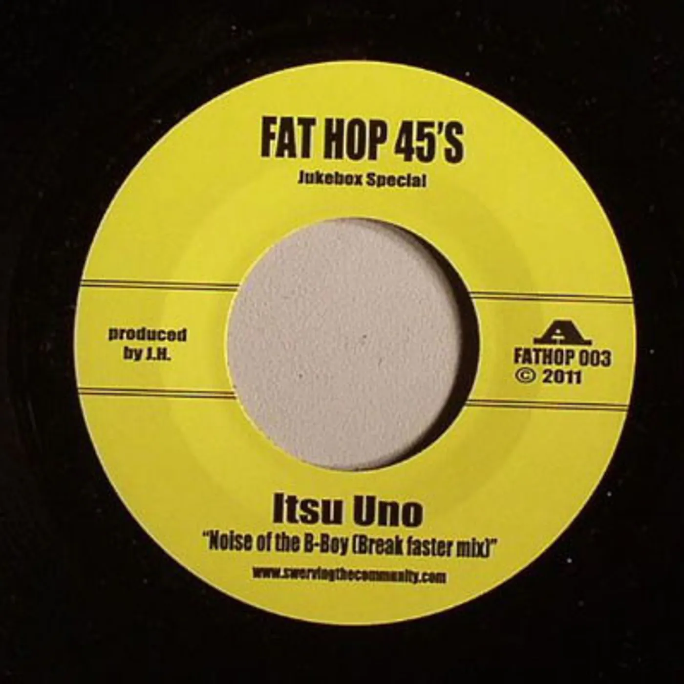 Itsu Uno NOISE OF THE B-BOY Vinyl Record - UK Release