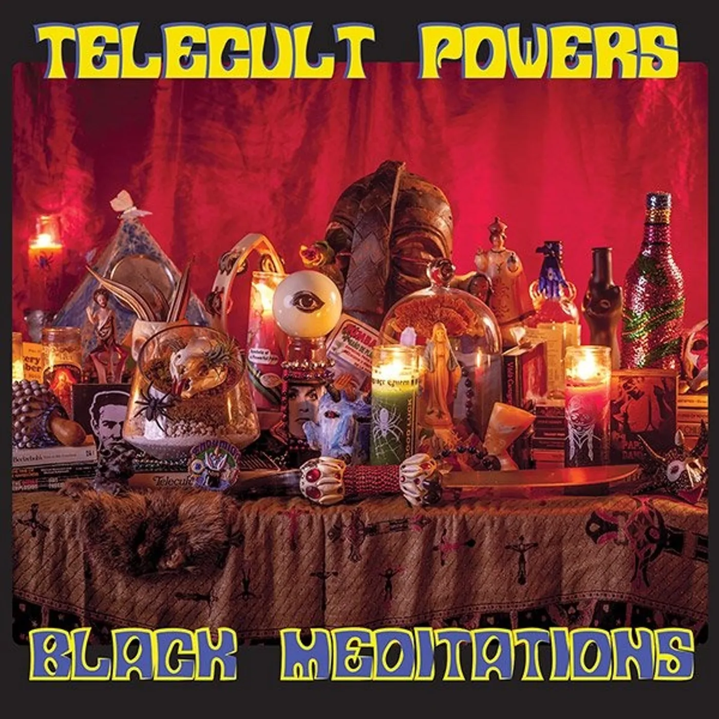 Telecult Powers BLACK MEDITATIONS Vinyl Record - UK Release