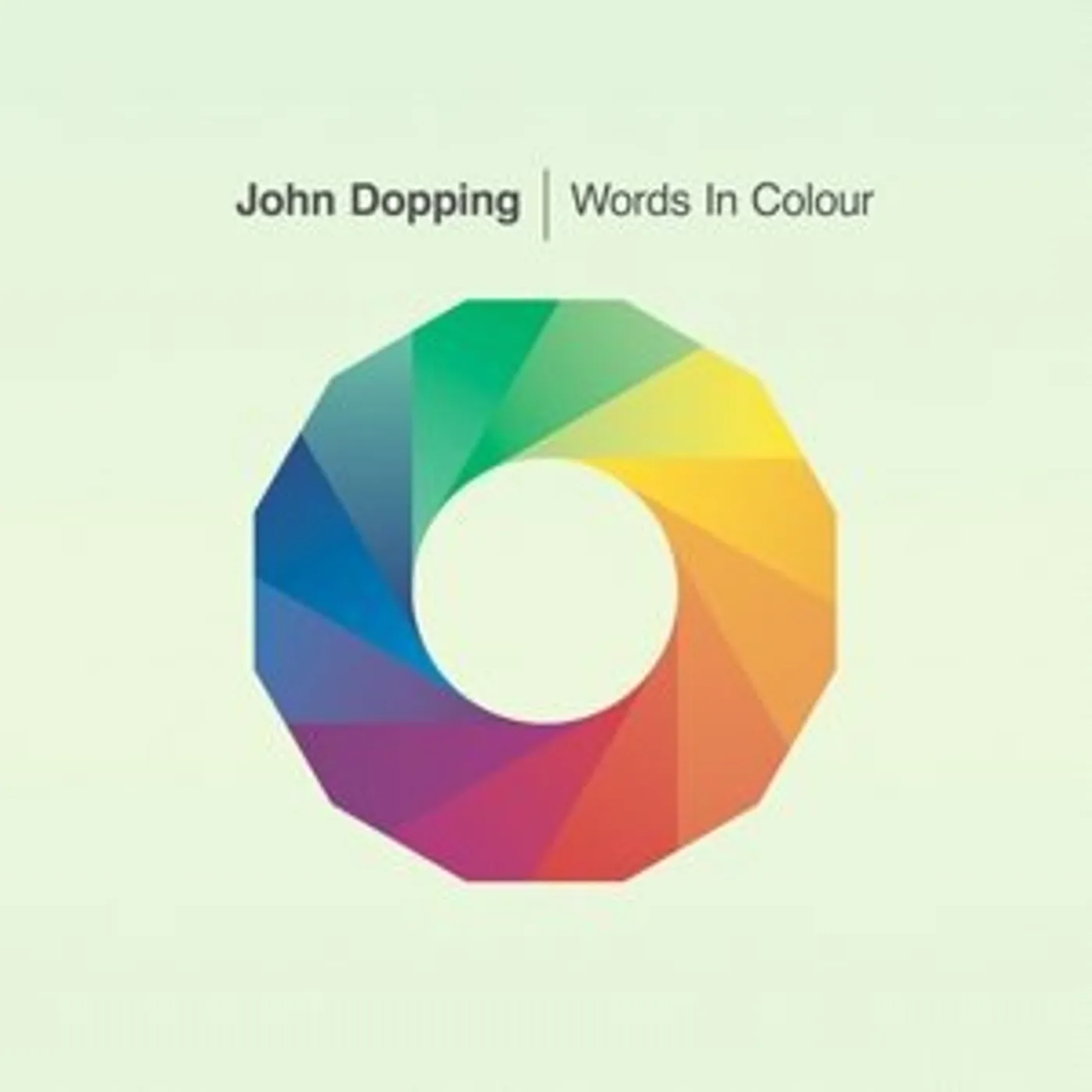 John Dopping WORDS IN COLOUR CD