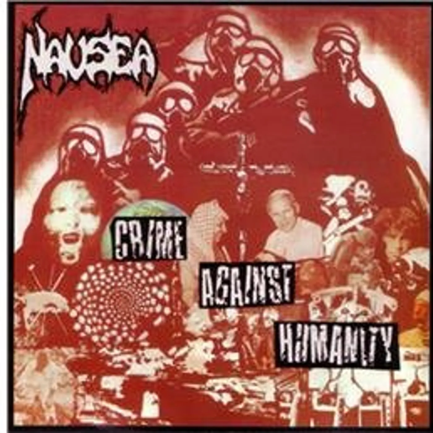 Nausea CRIME AGAINST HUMANITY Vinyl Record