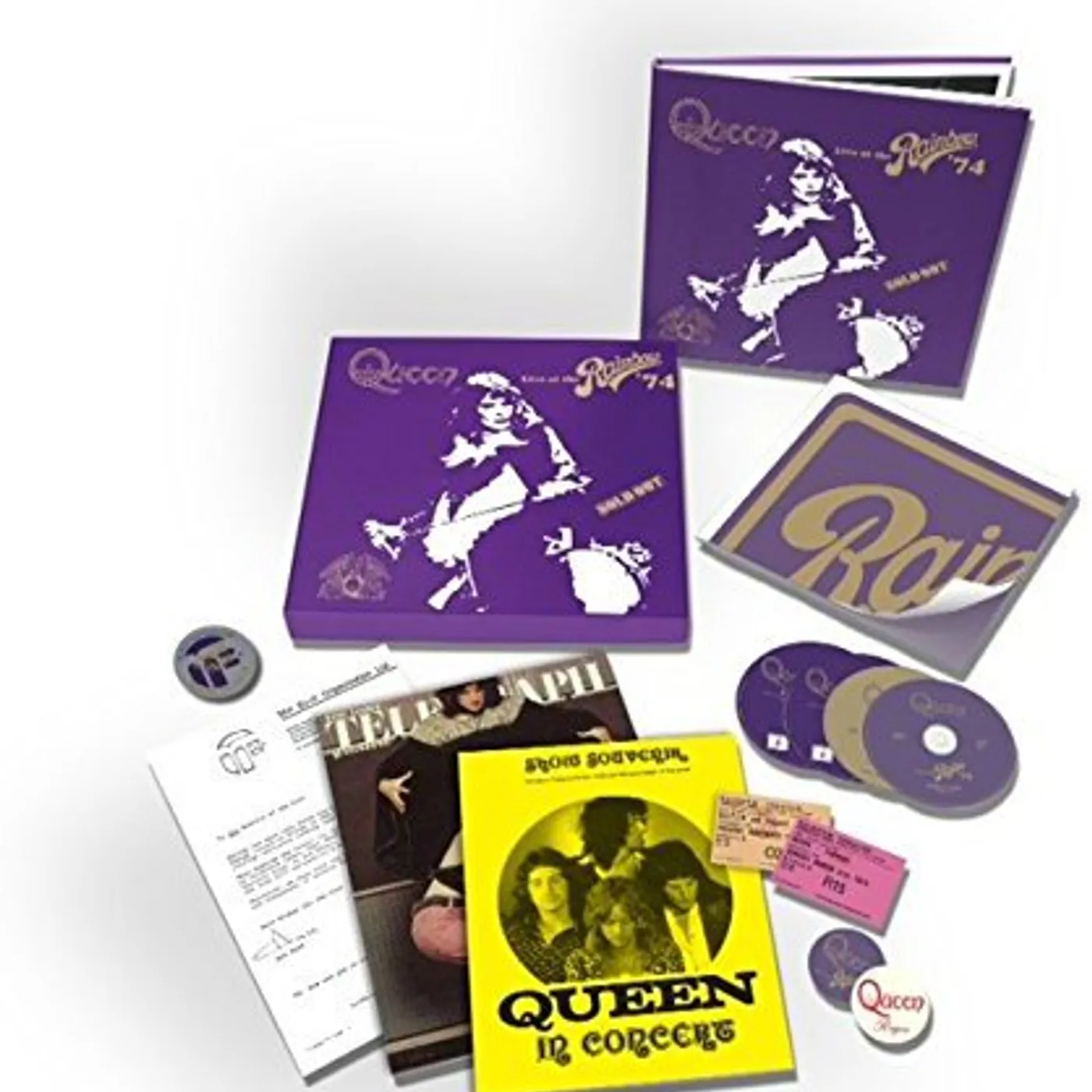 Queen LIVE AT THE RAINBOW CD