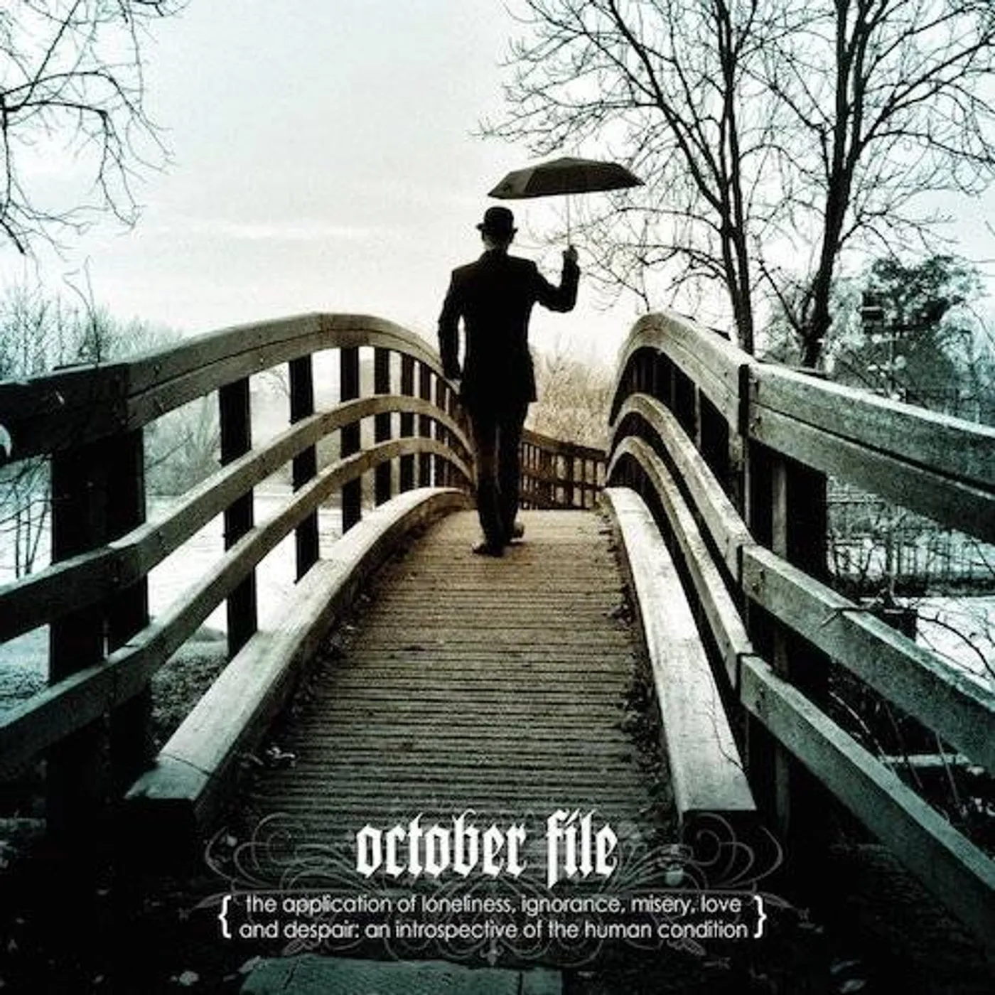 October File APPLICATION OF LONELINESS IGNORANCE MISERY LOVE Vinyl Record