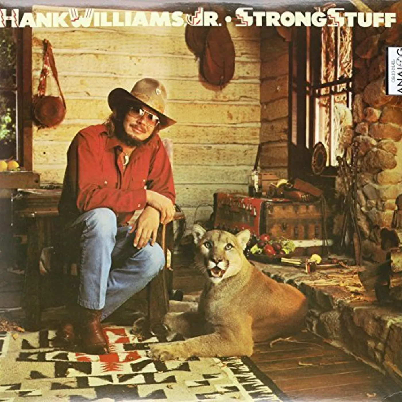 Hank Williams, Jr. Strong Stuff Vinyl Record
