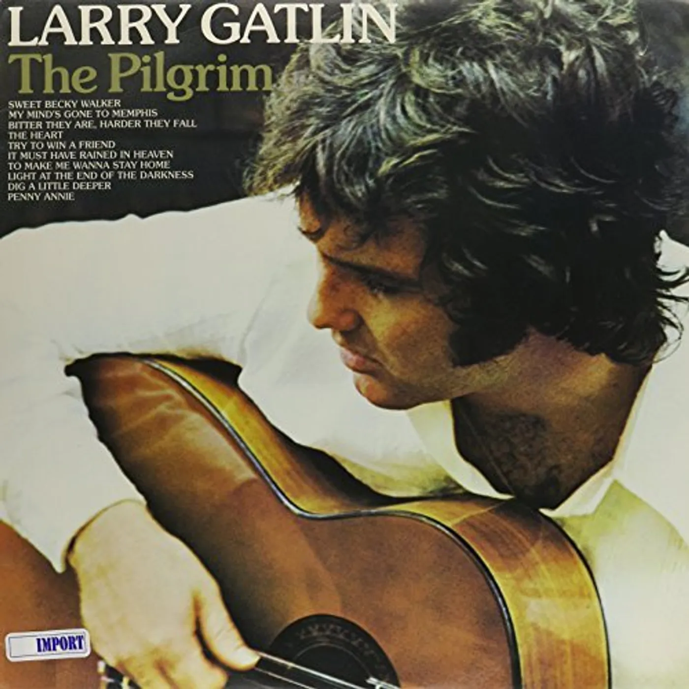 Larry Gatlin PILGRIM Vinyl Record
