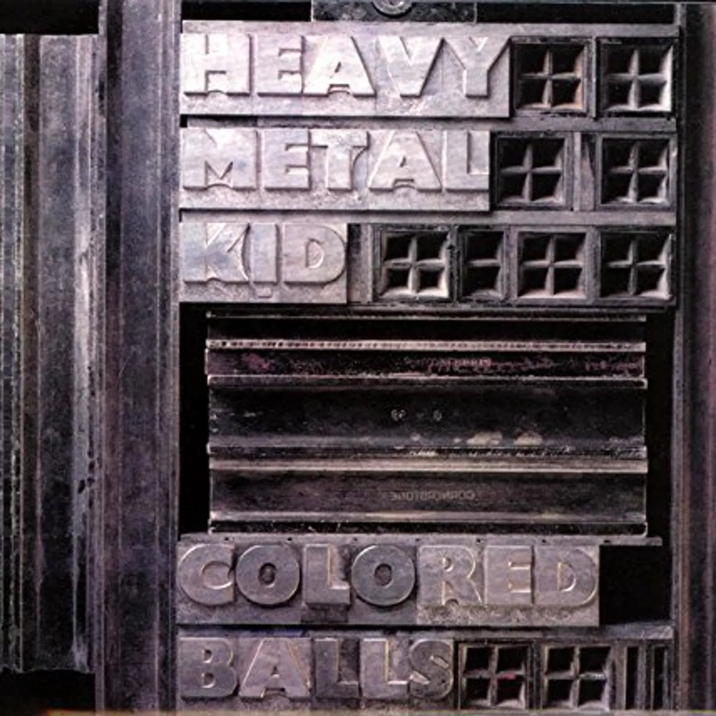 Coloured Balls Heavy Metal Kid Vinyl Record