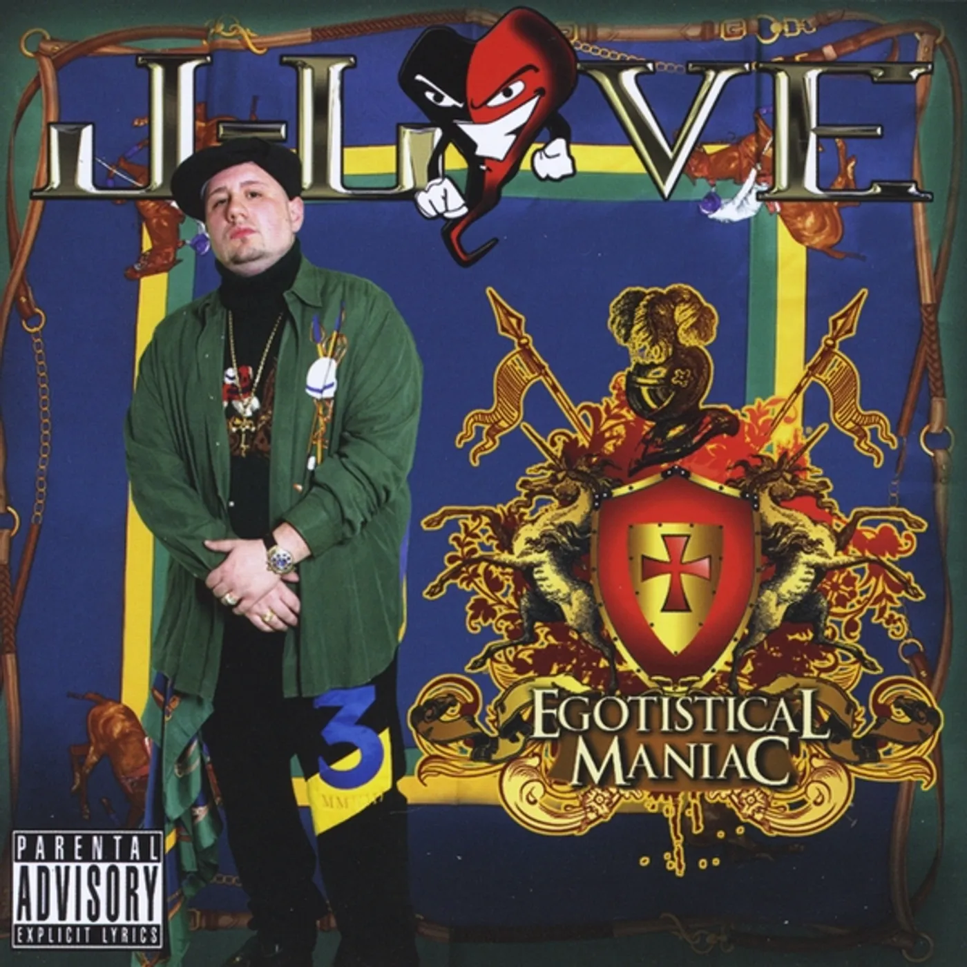 J-Love EGOTISTICAL MANIAC CD