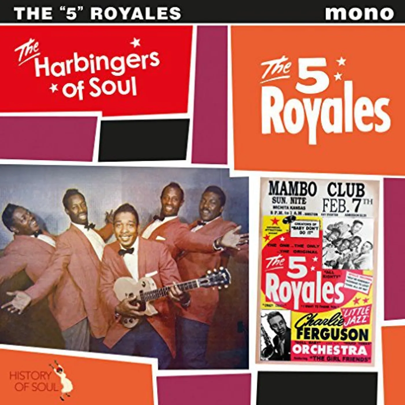 Five Royales HARBINGERS OF SOUL Vinyl Record