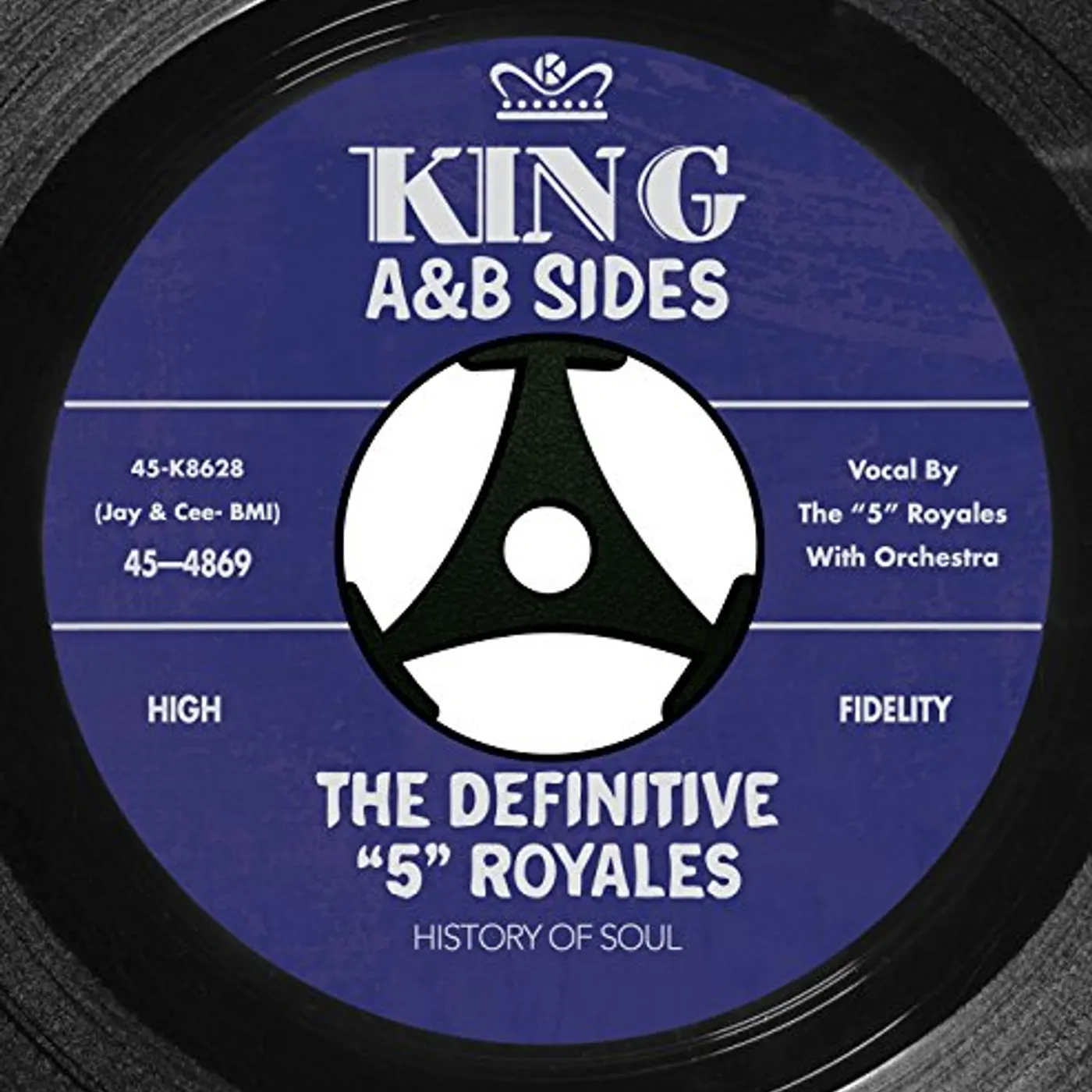 Five Royales KING A-SIDES & B-SIDES CD