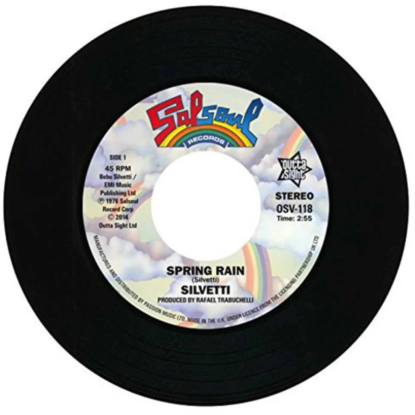 SPRING RAIN/THE BOTTLE Vinyl Record
