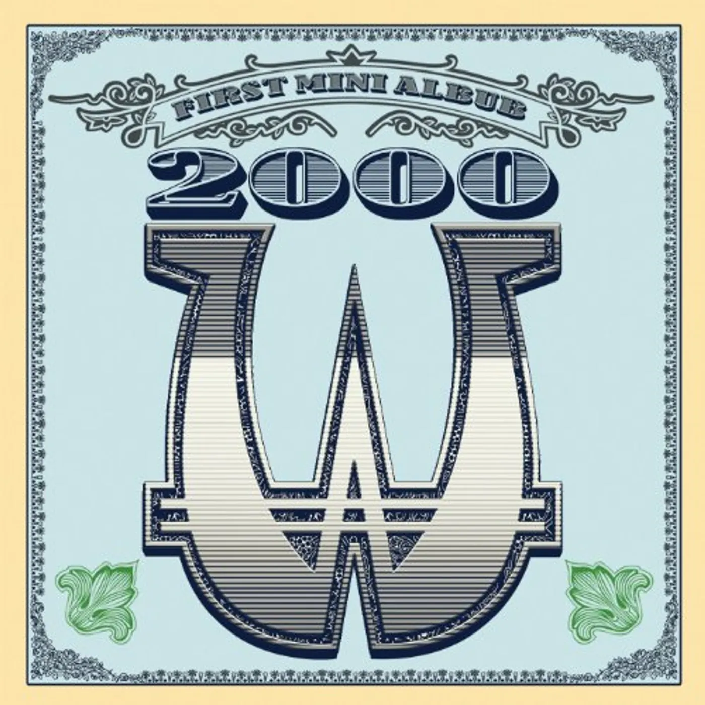 2000won 1ST MINI ALBUM CD