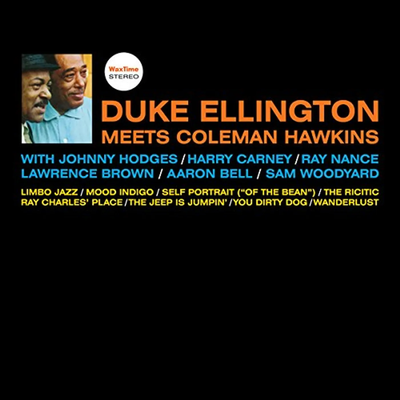 DUKE ELLINGTON MEETS COLEMAN HAWKINS Vinyl Record - Spain Release