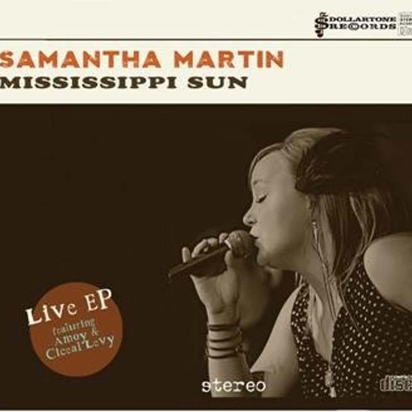 Samantha Martin MISSISSIPPI SUN LIVE CD