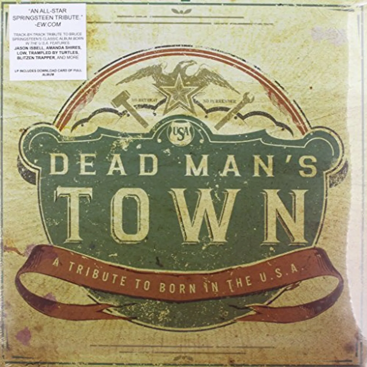 Various Dead Man's Town: A Tribute To Springsteen's Born In The U.S.A. Vinyl Record
