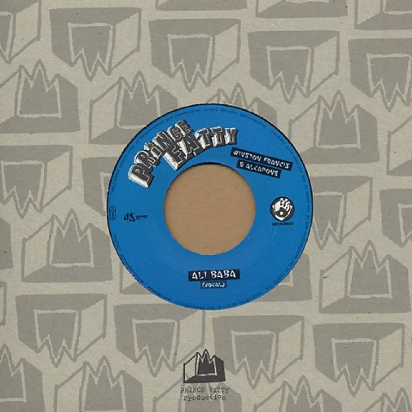 Prince Fatty ALI BABA Vinyl Record