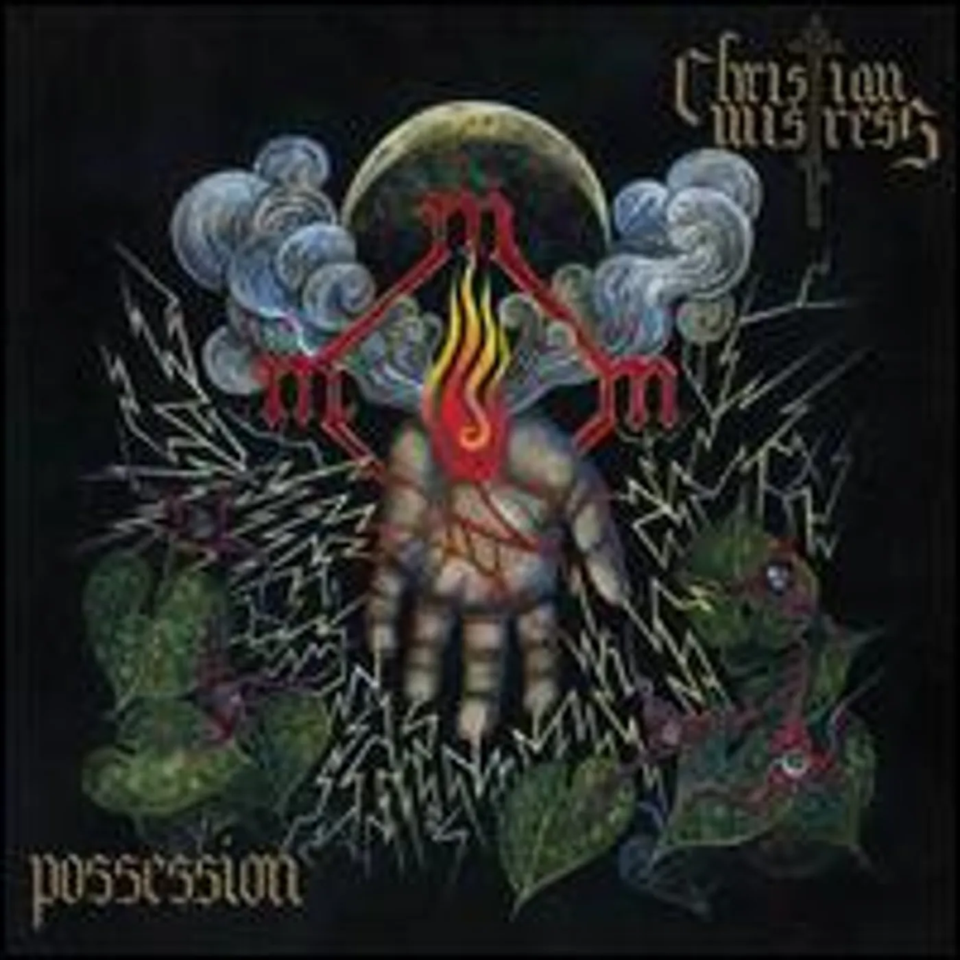 Christian Mistress POSSESSION: GREEN VINYL Vinyl Record - Holland Release