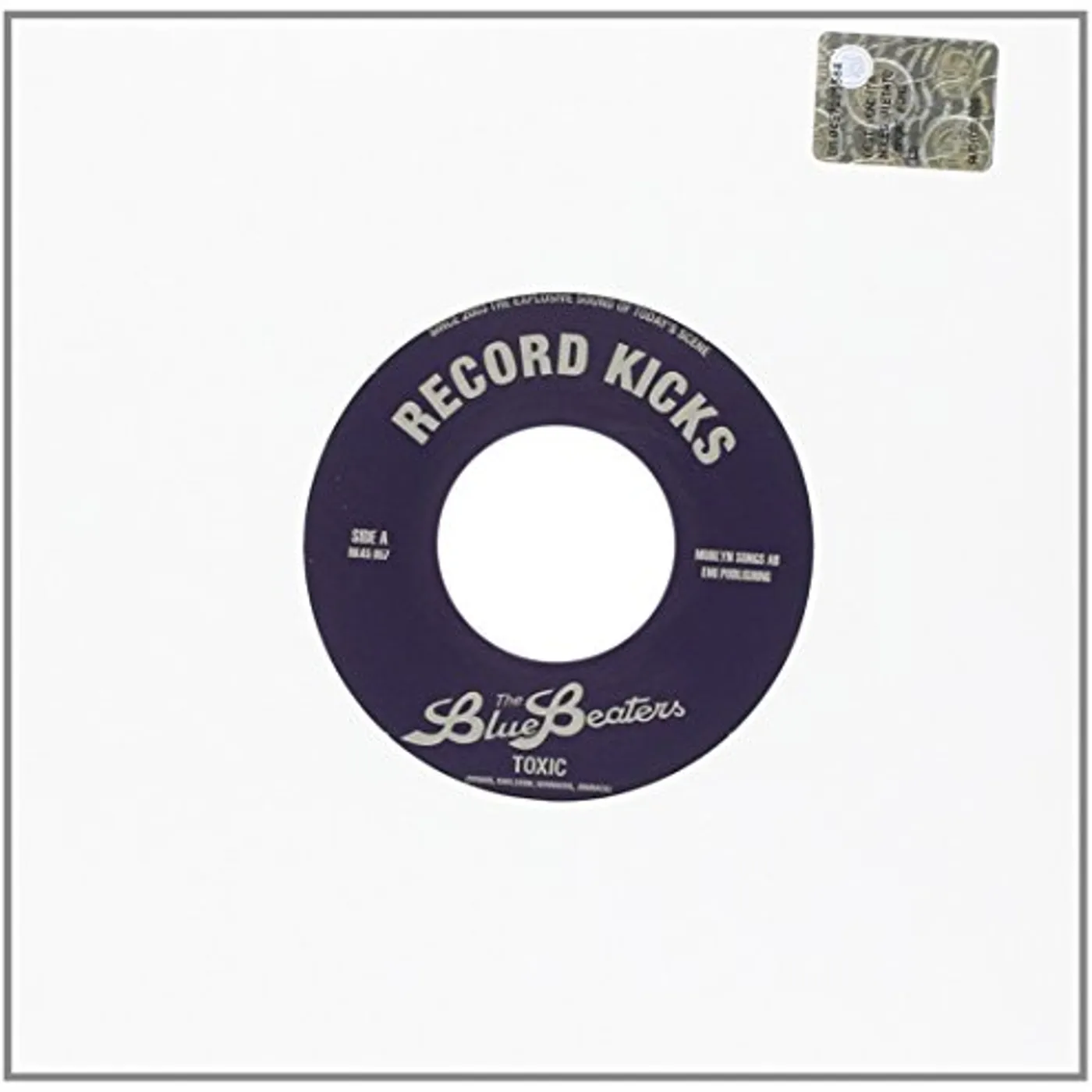 The Bluebeaters TOXIC (ONE DROP VERSION)/CATCH THAT TEARDROP Vinyl Record - UK Release