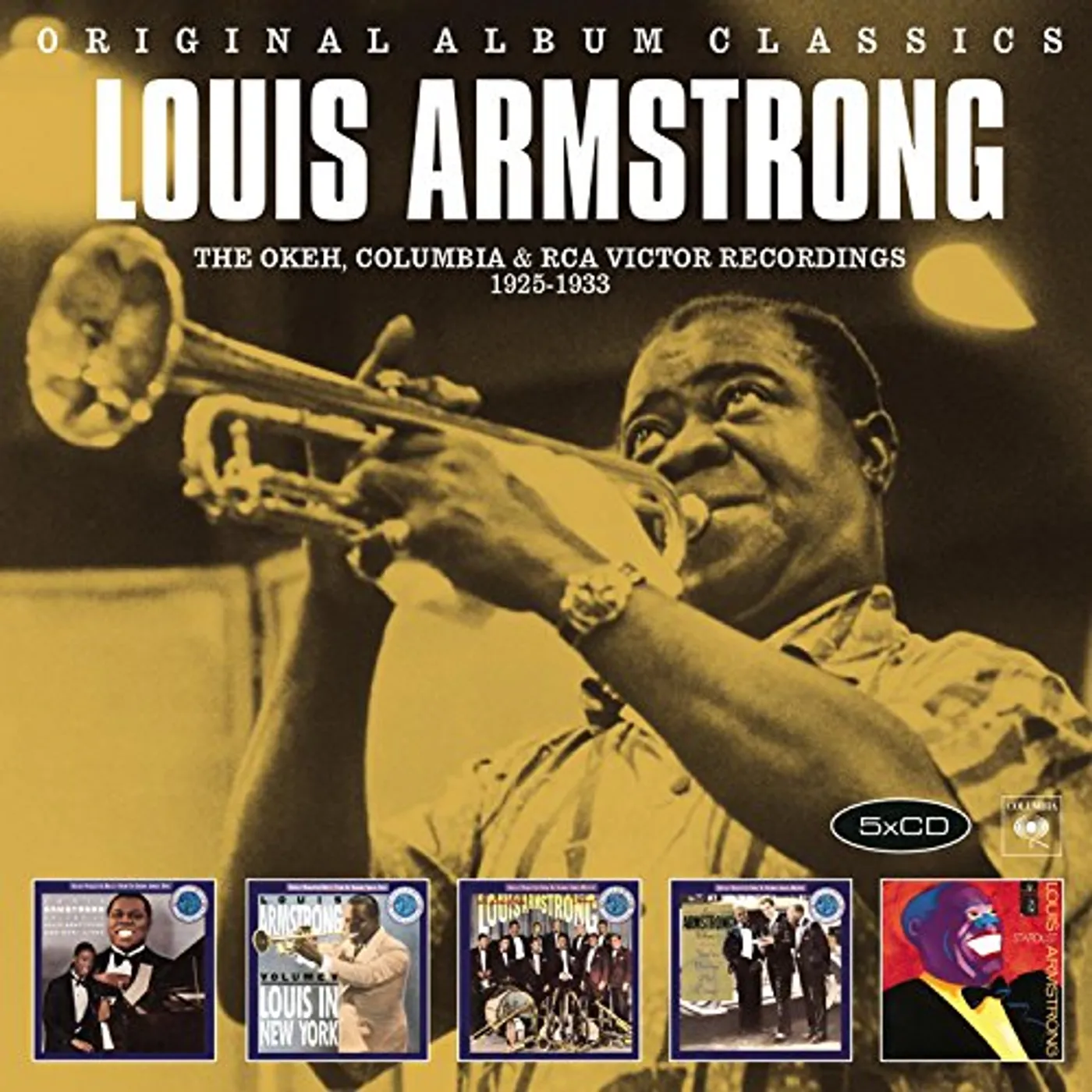 Louis Armstrong ORIGINAL ALBUM CLASSICS CD