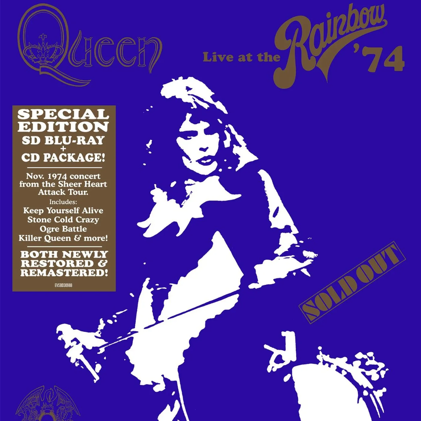 Queen LIVE AT THE RAINBOW 74 Blu-ray