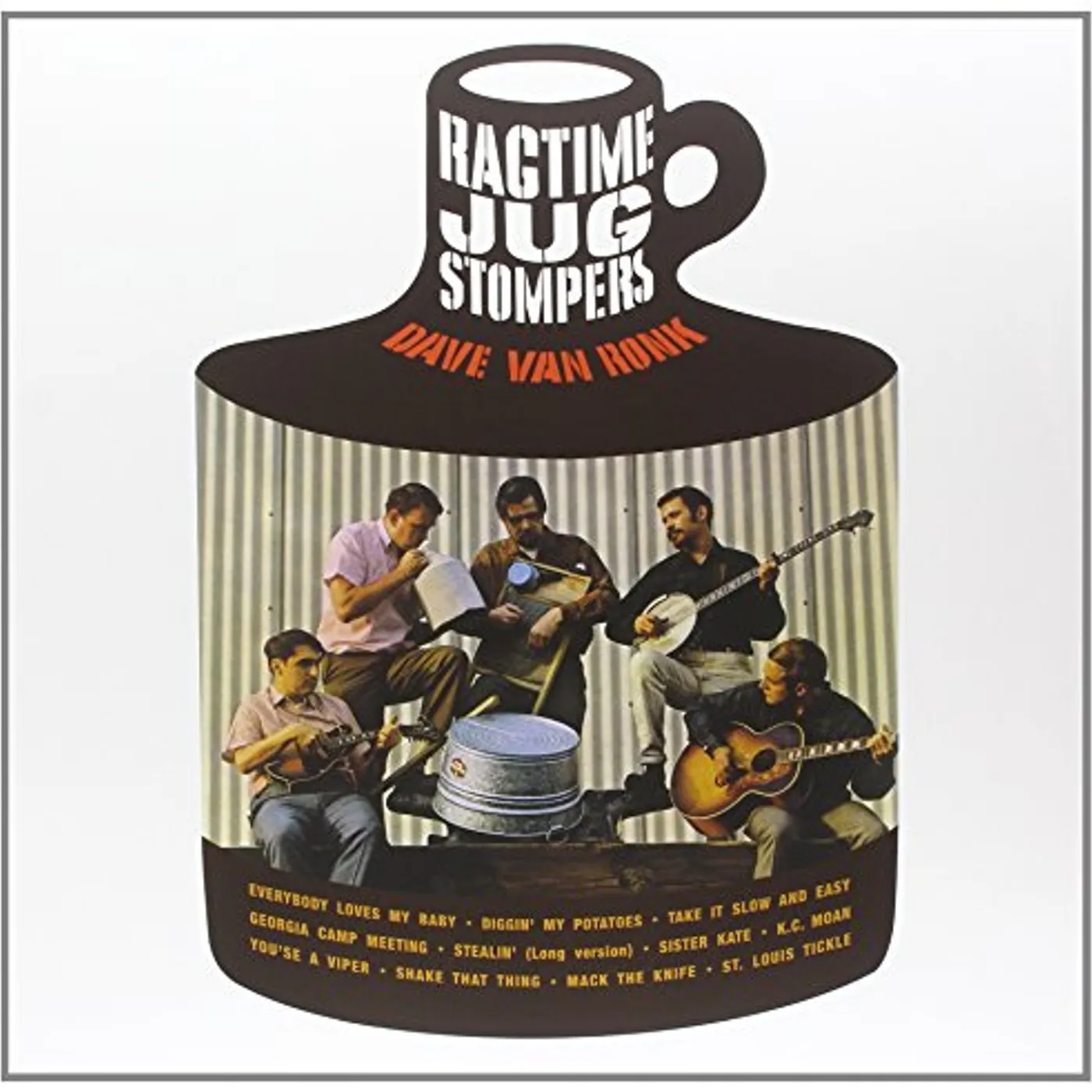 Dave Van Ronk Ragtime Jug Stompers Vinyl Record