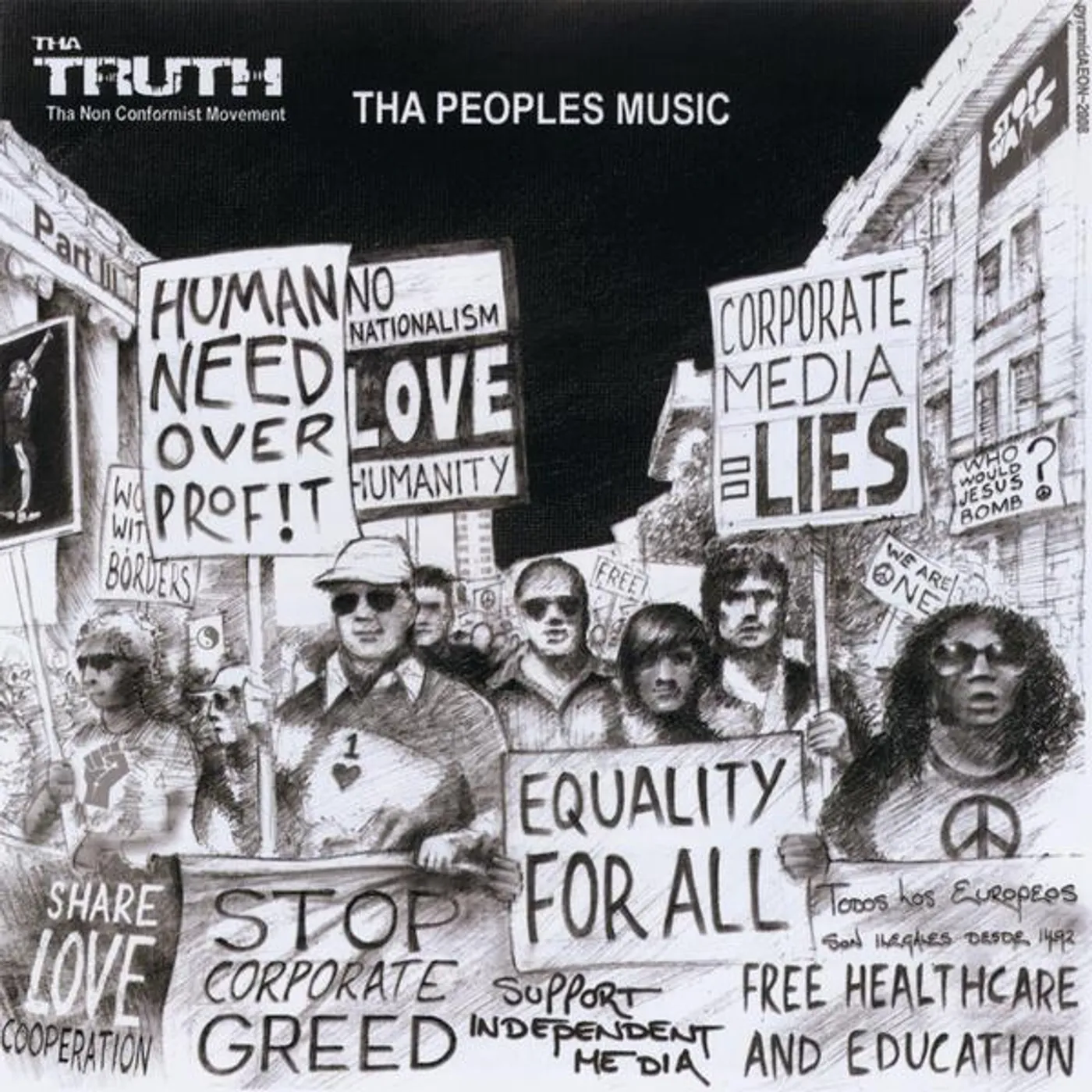 Tha Truth THA PEOPLE'S MUSIC CD