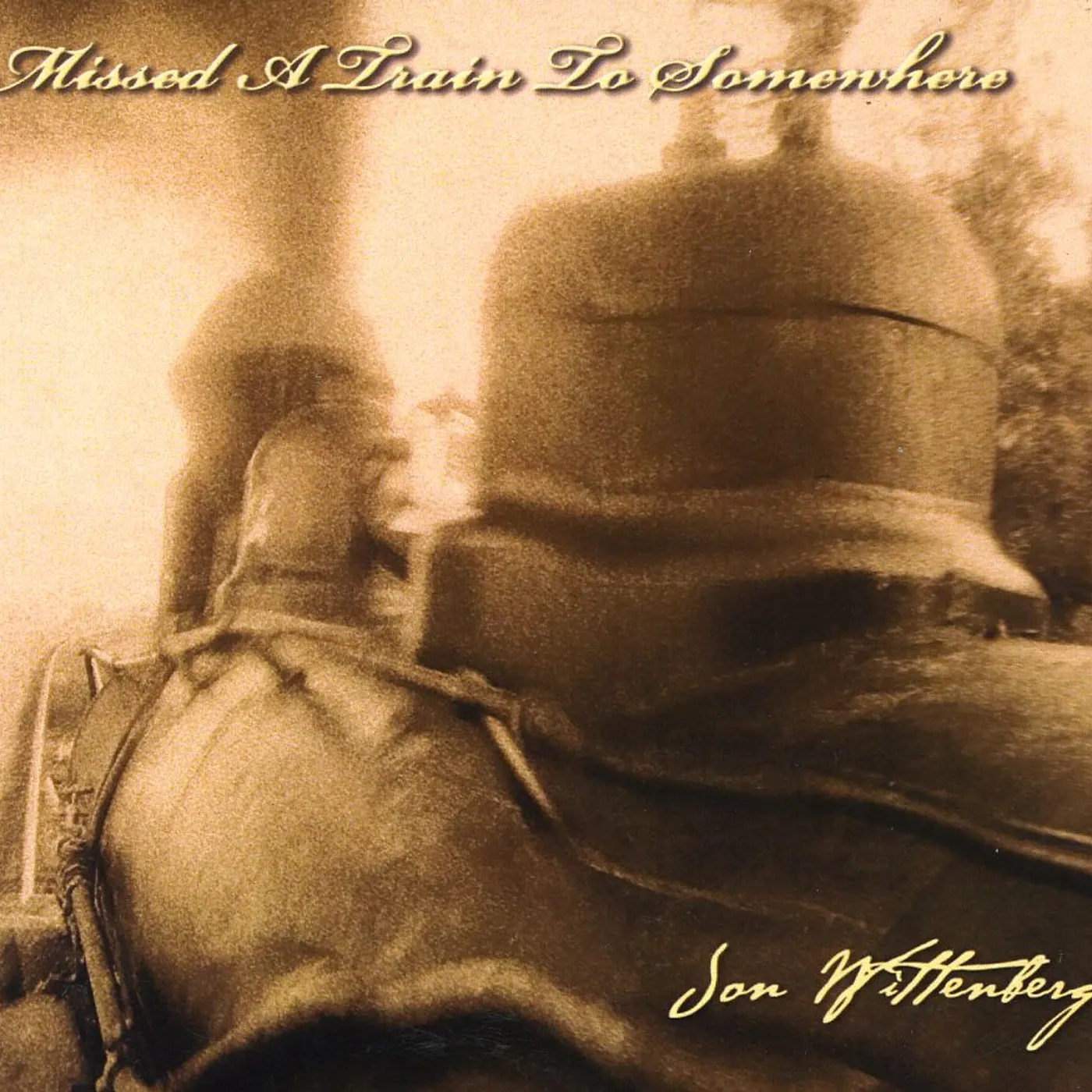 Jon Wittenberg MISSED A TRAIN TO SOMEWHERE CD