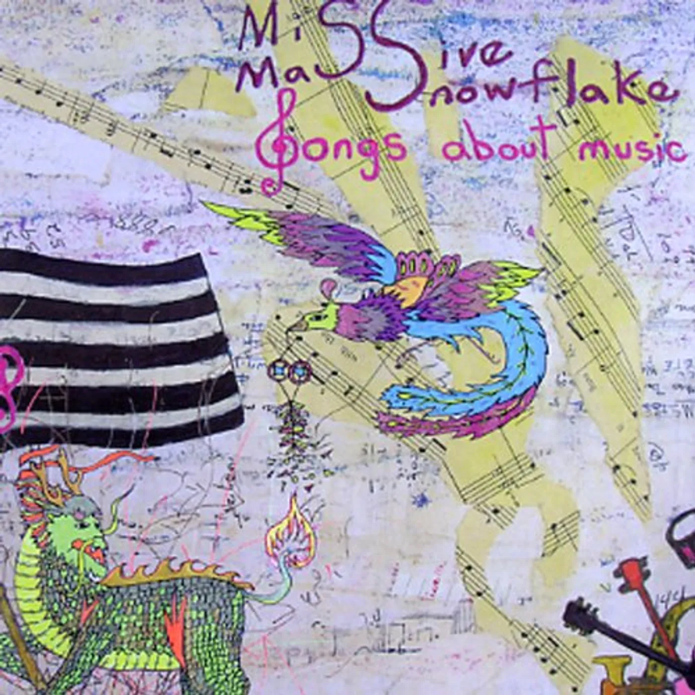 Miss Massive Snowflake SONGS ABOUT MUSIC CD