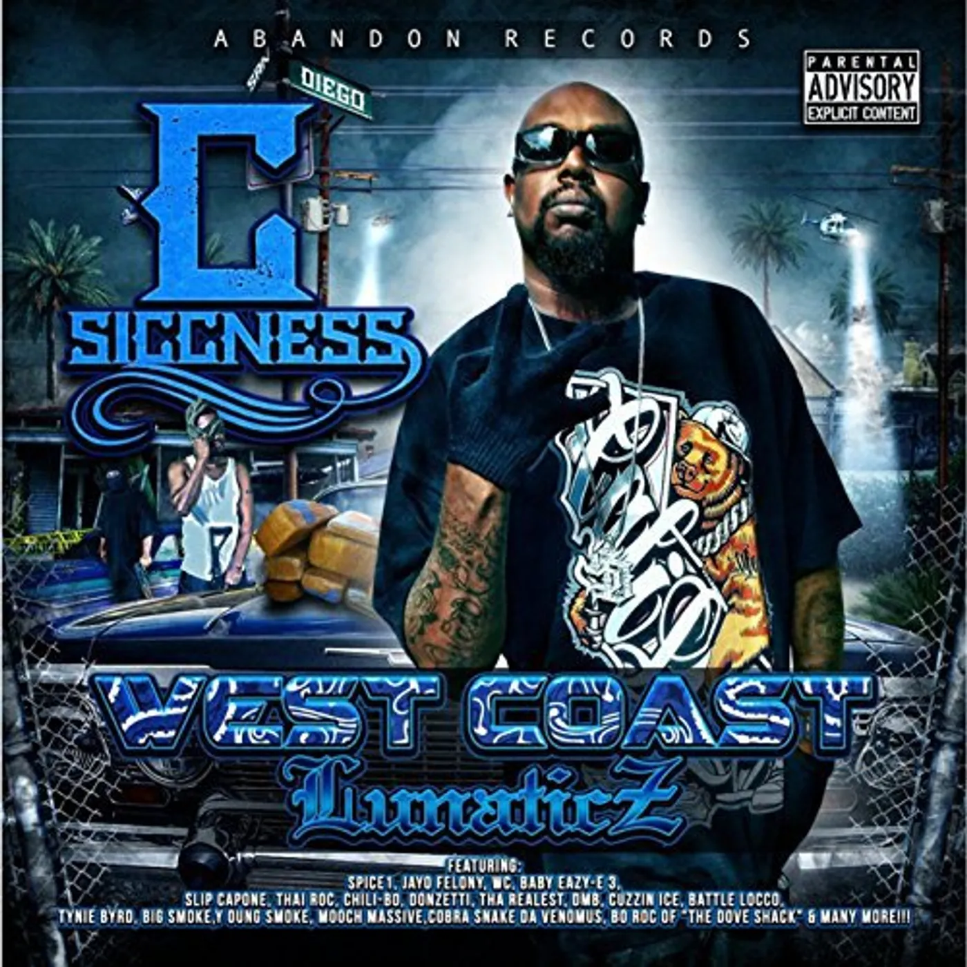 C-Siccness WEST COAST LUNATICZ CD