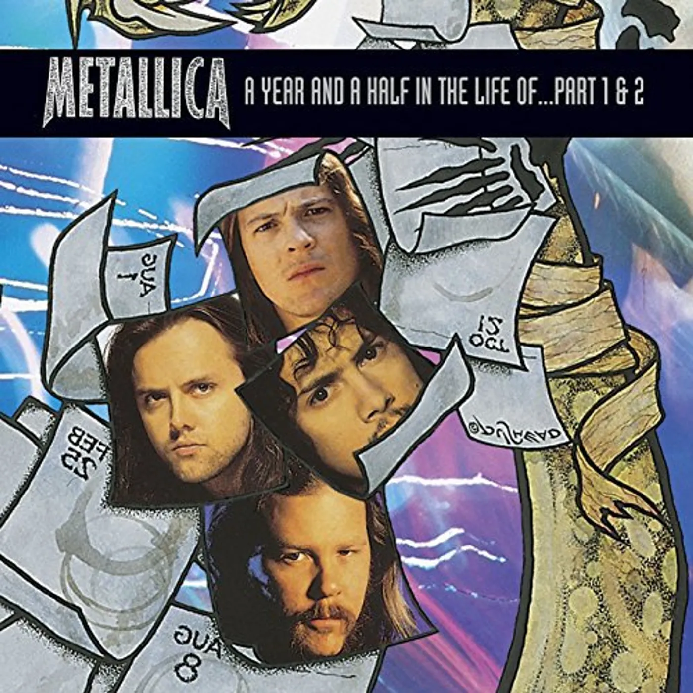 YEAR & A HALF IN THE LIFE OF METALLICA PART 1 & 2 DVD