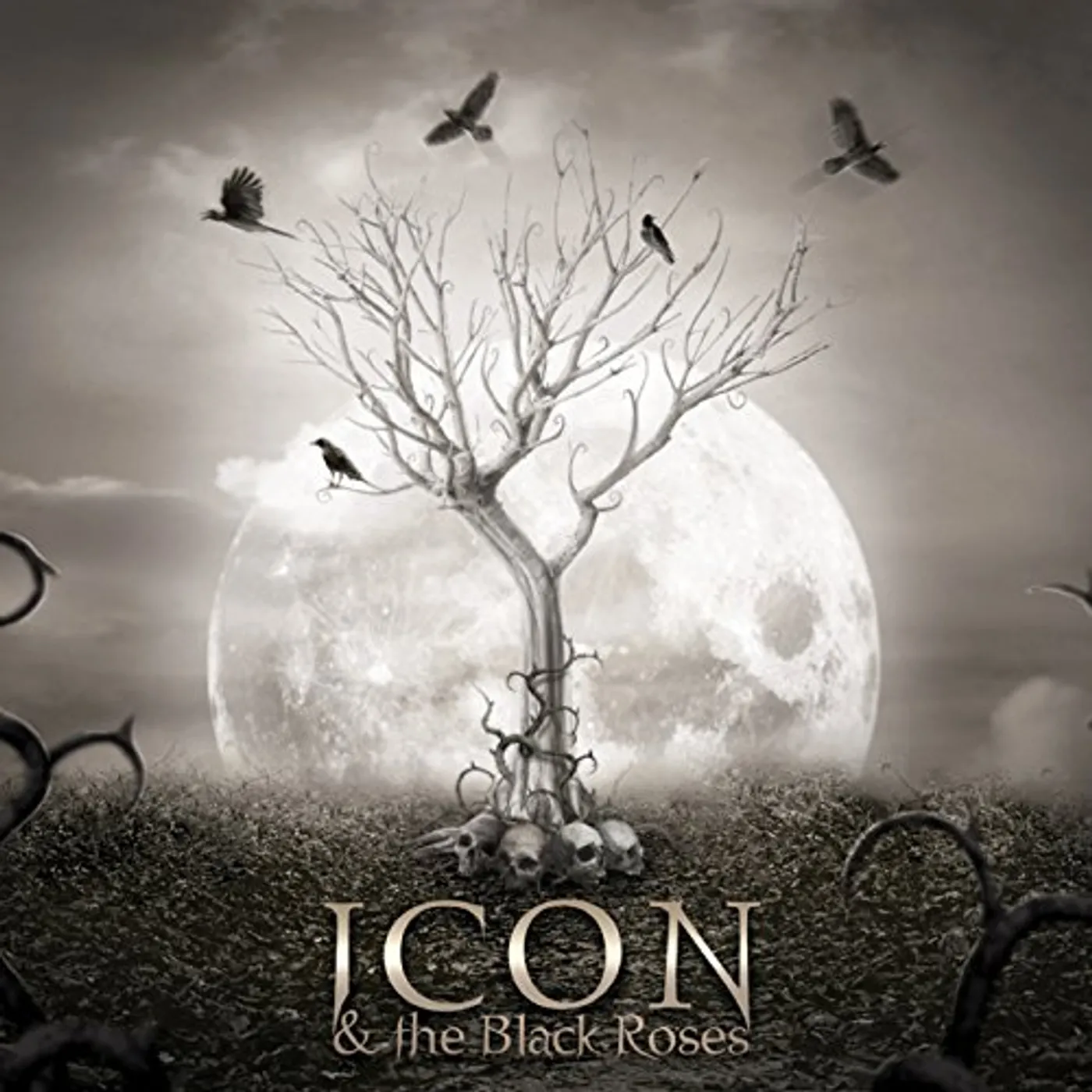 Icon & The Black Roses THORNS CD