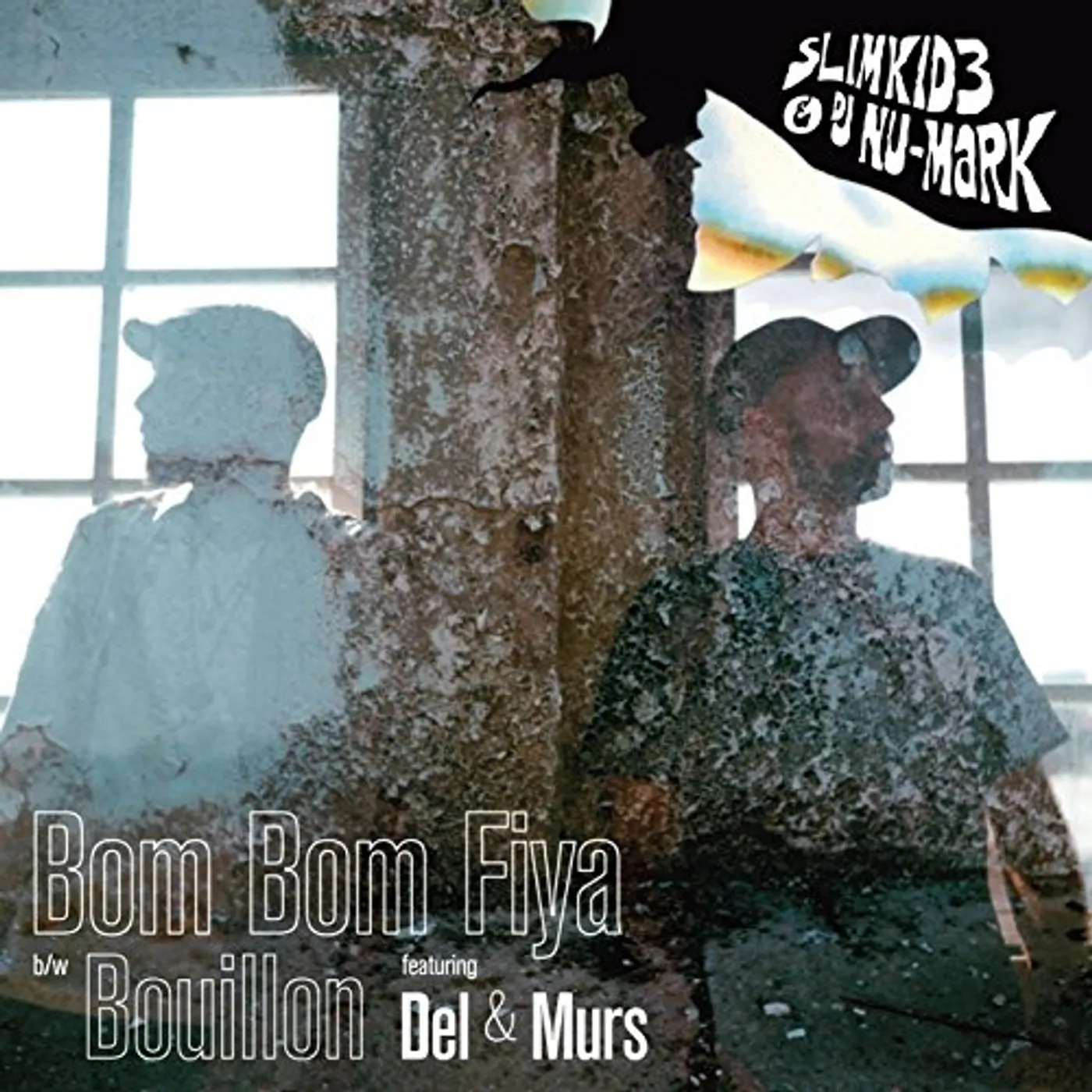 Slimkid3, DJ Nu-Mark BOM BOM FIYA/BOULLION Vinyl Record
