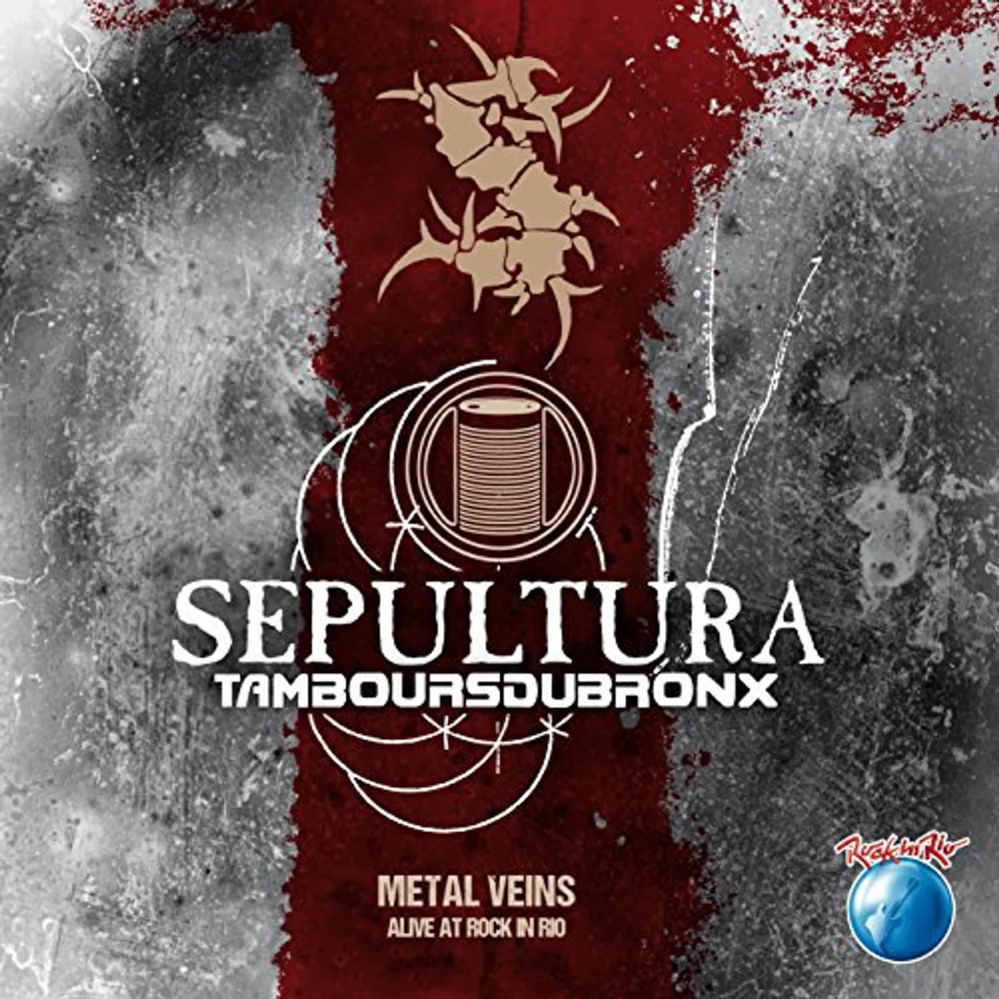 Sepultura & Les Tambours du Bronx METAL VEINS: ALIVE AT ROCK IN RIO CD