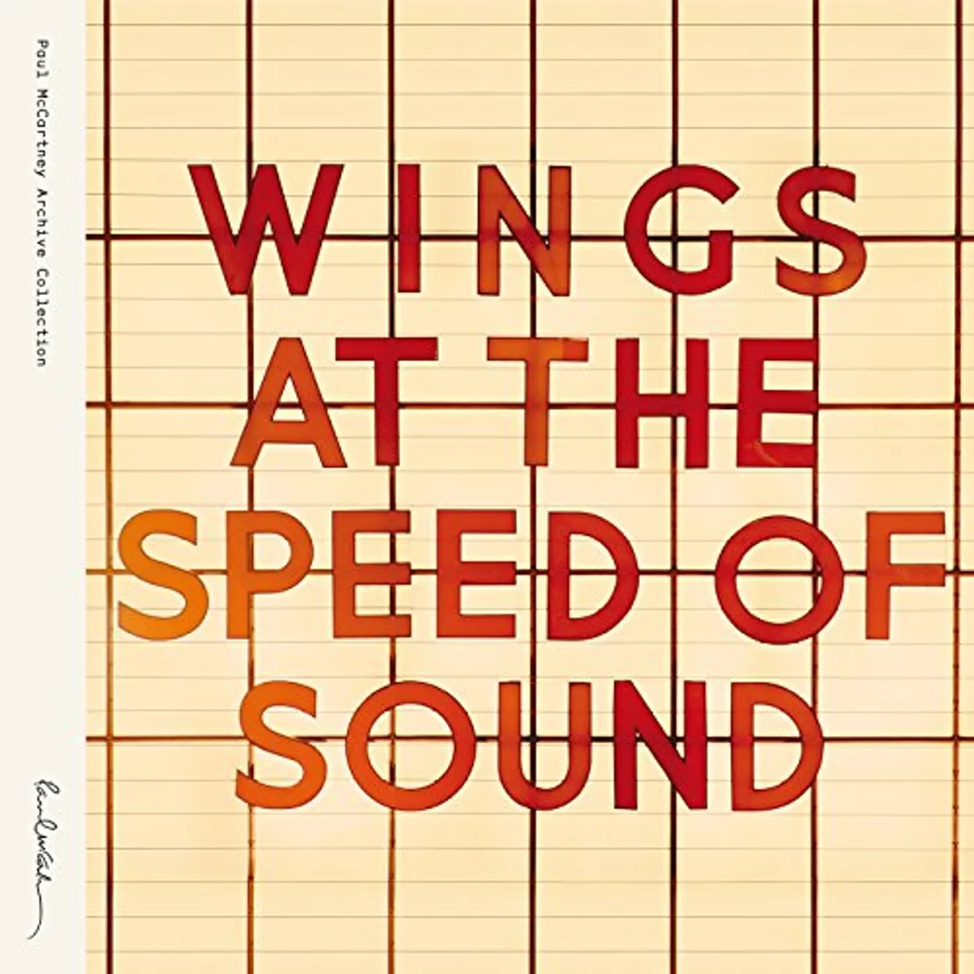 Paul McCartney & Wings AT THE SPEED OF SOUND CD