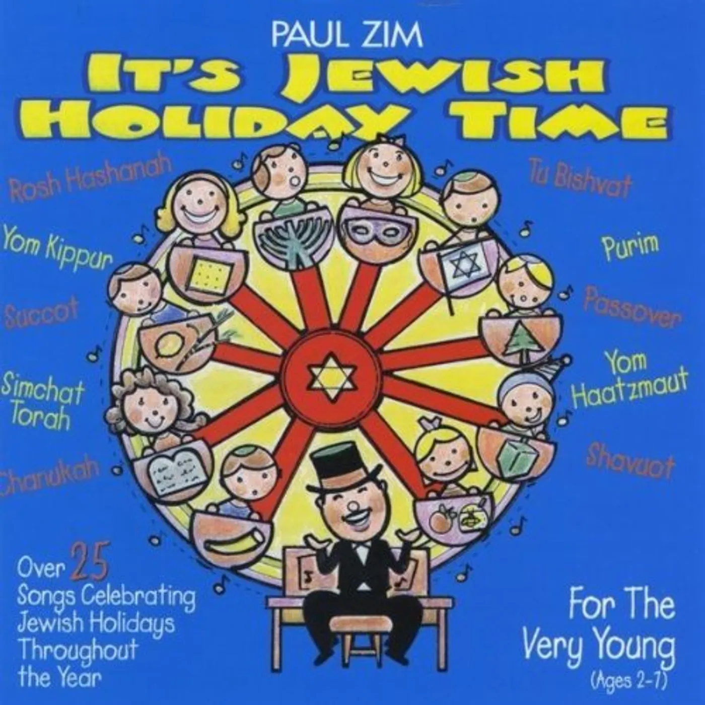 Paul Zim IT'S JEWISH HOLIDAY TIME CD