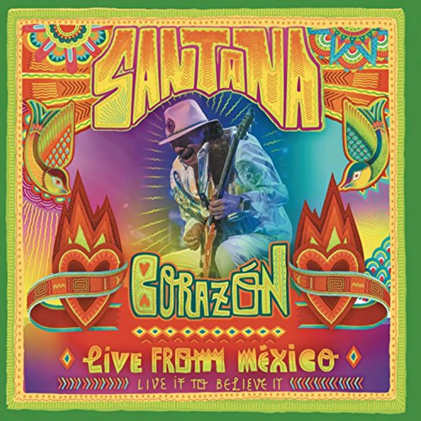 Santana CORAZON-LIVE FROM MEXICO: LIVE IT TO BELIEVE IT DVD