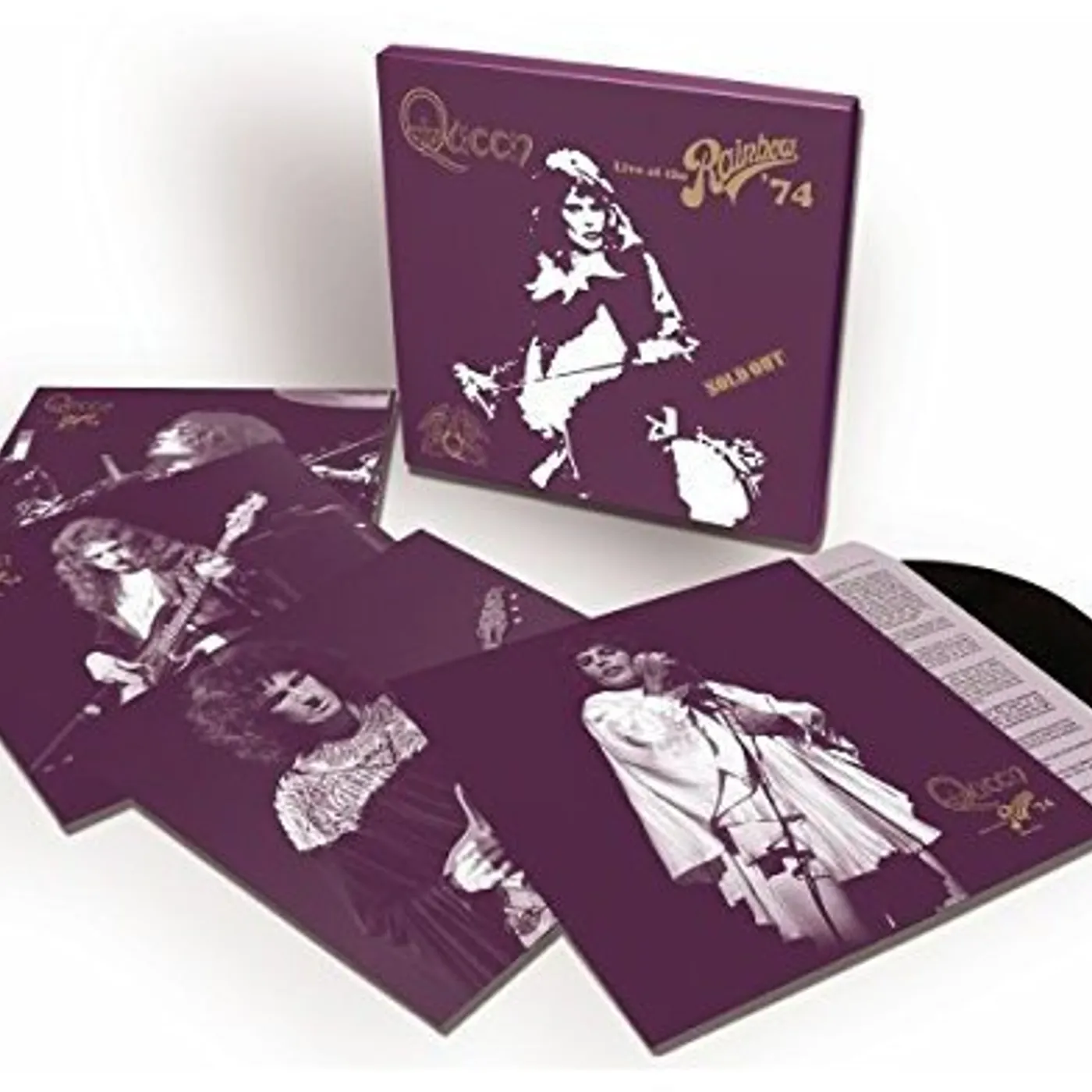 Queen LIVE AT THE RAINBOW: DELUXE EDITION Vinyl Record