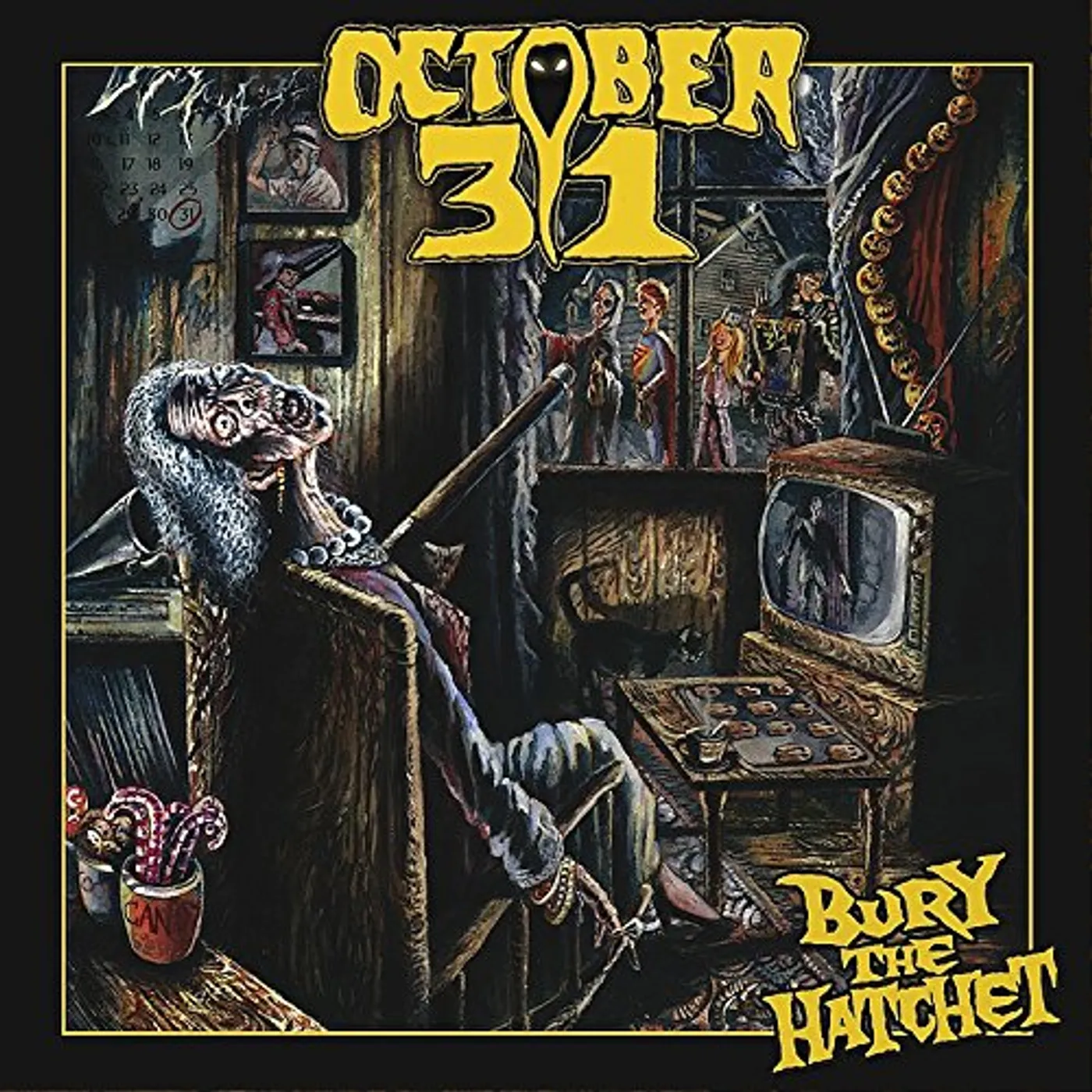 October 31 BURY THE HATCHET CD