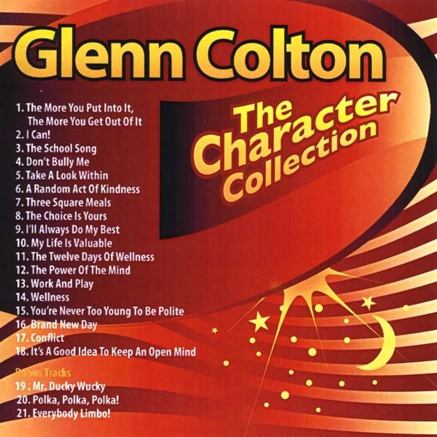 Glenn Colton CHARACTER COLLECTION CD