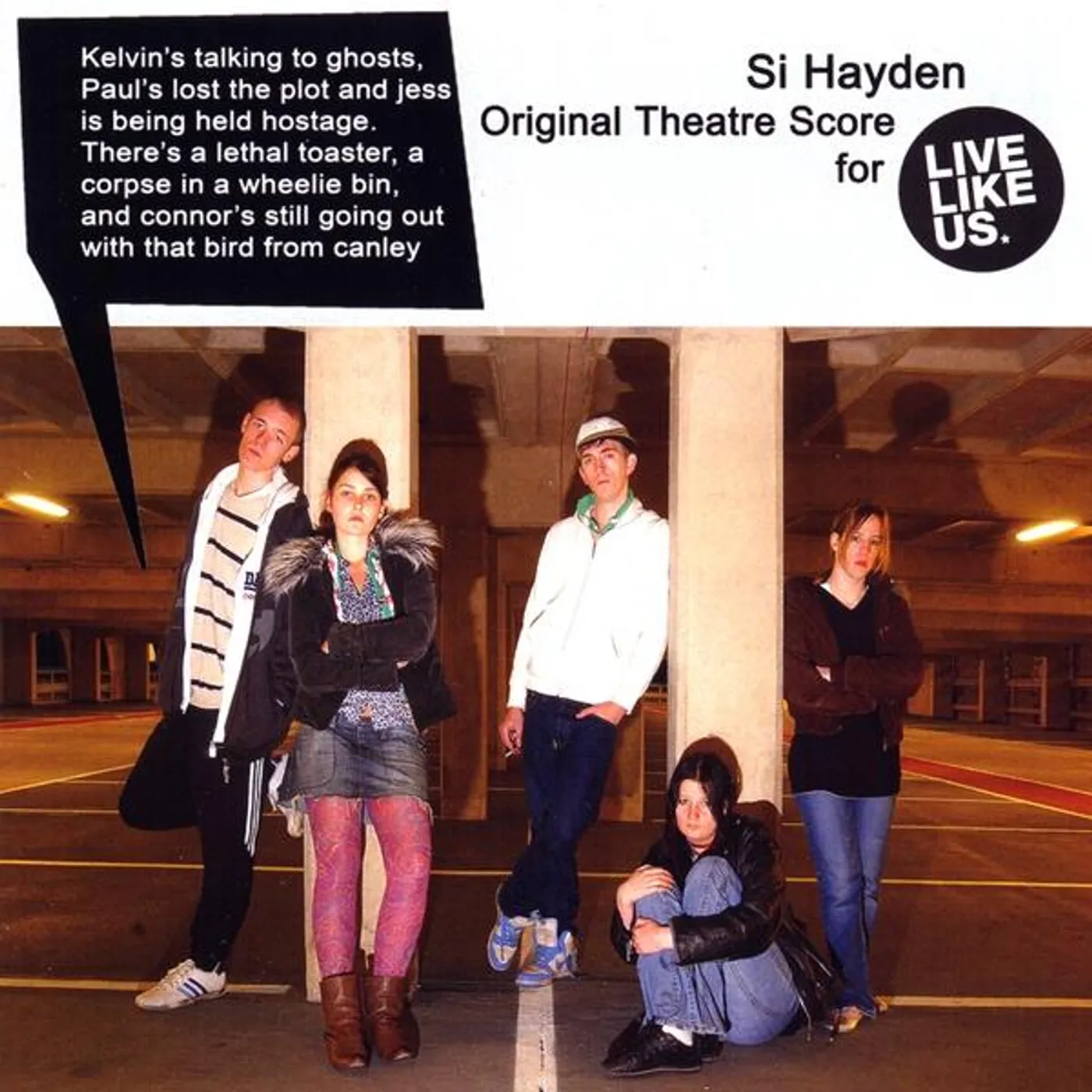 Si Hayden LIVE LIKE US CD