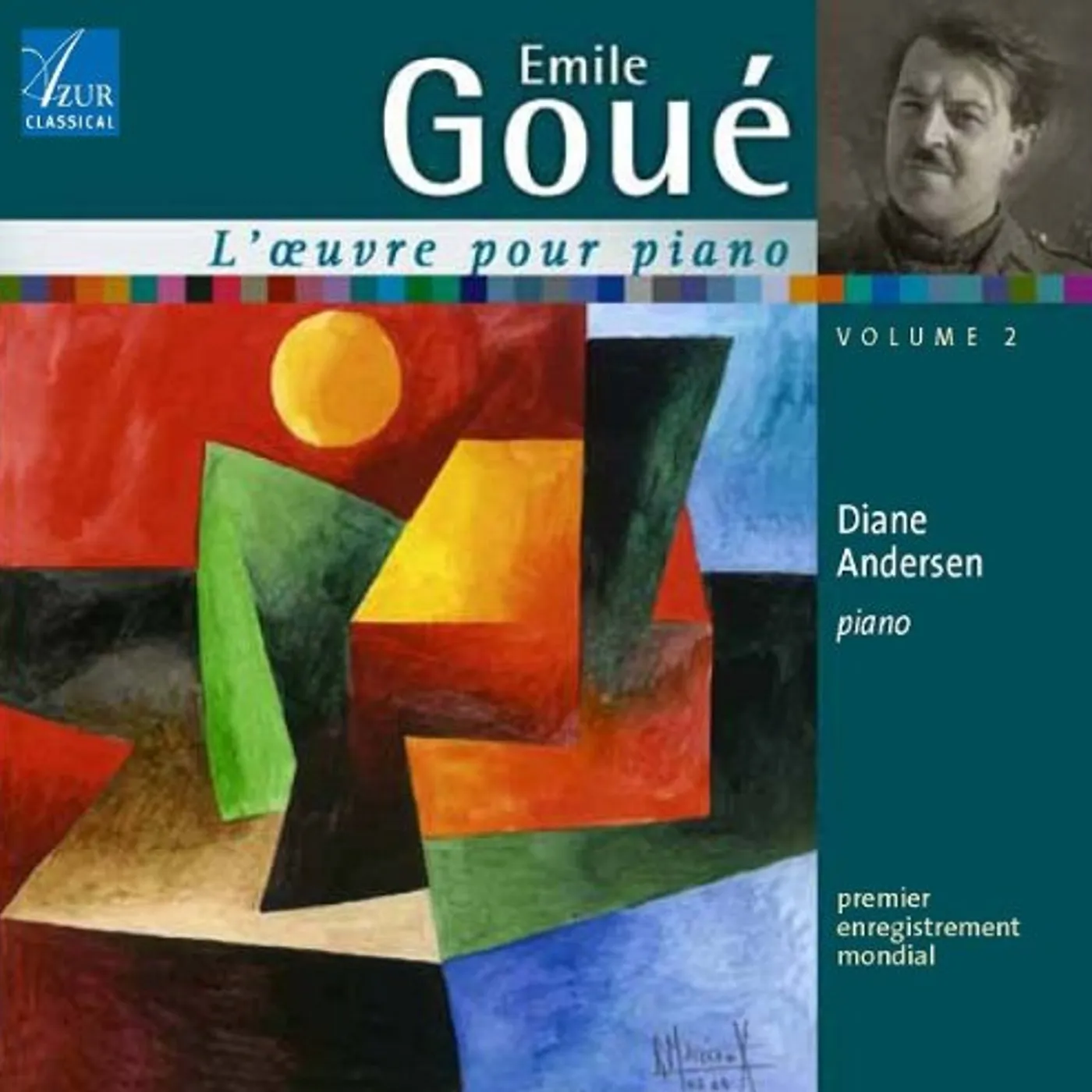 Diane Andersen EMILE GOU: PIANO WORKS 2 CD