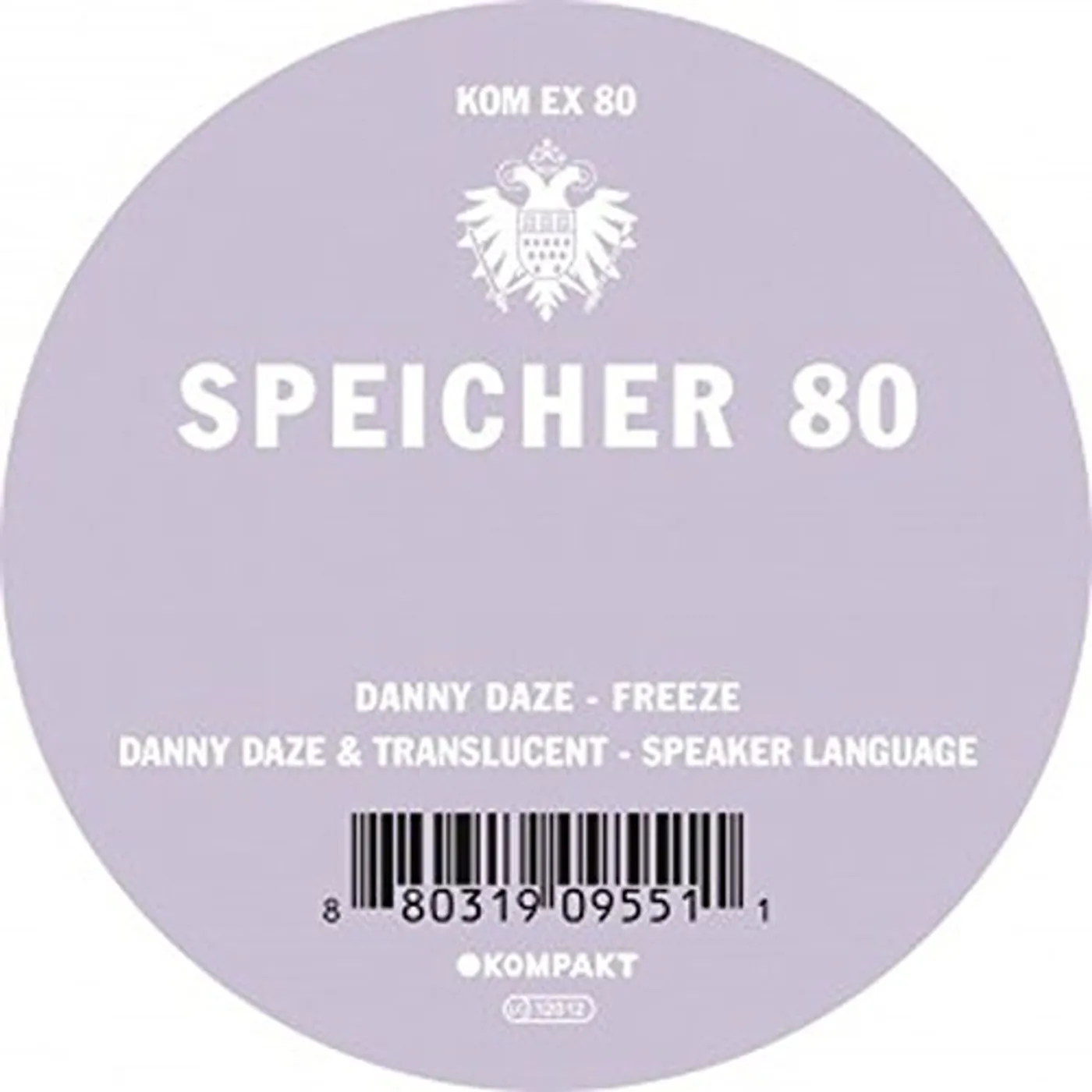 Danny Daze Speicher 80 Vinyl Record