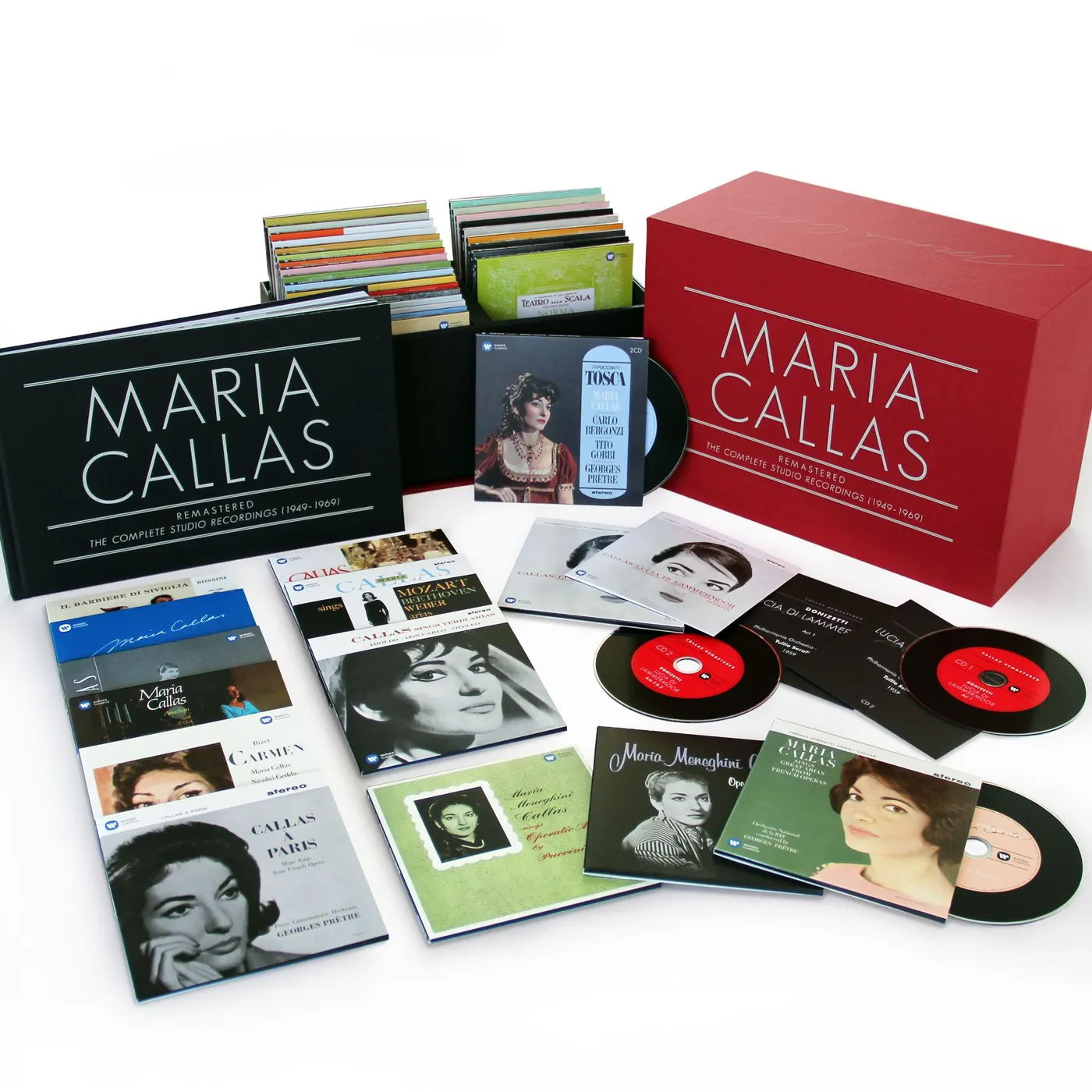 Maria Callas COMPLETE STUDIO RECORDINGS (ORIGINAL JACKET) CD