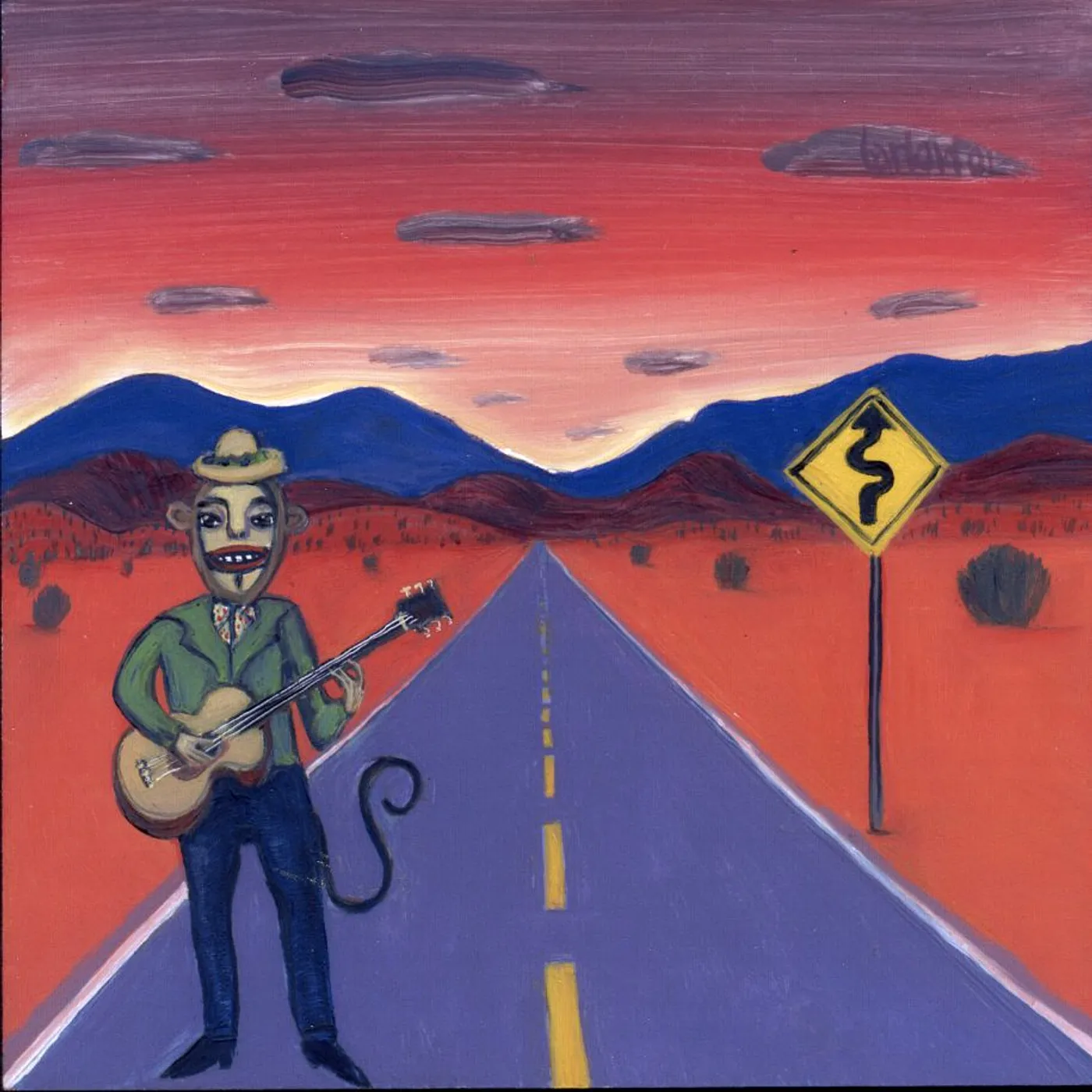 Blue Love Monkey CROOKED MILE CD