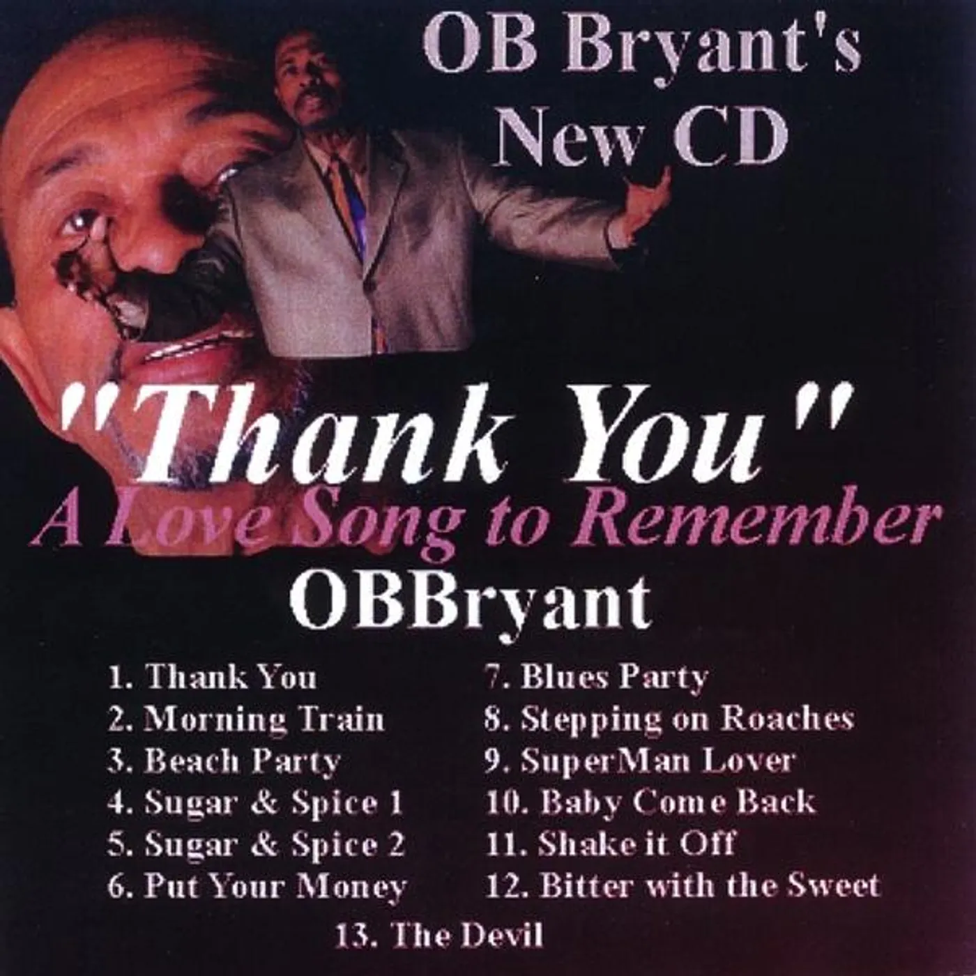 OB Bryant THANK YOU CD