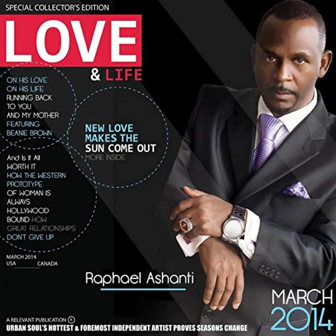 Raphael Ashanti LOVE & LIFE CD