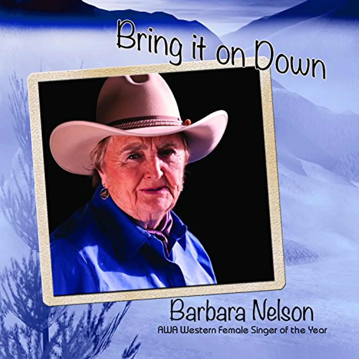 Barbara Nelson BRING IT ON DOWN CD