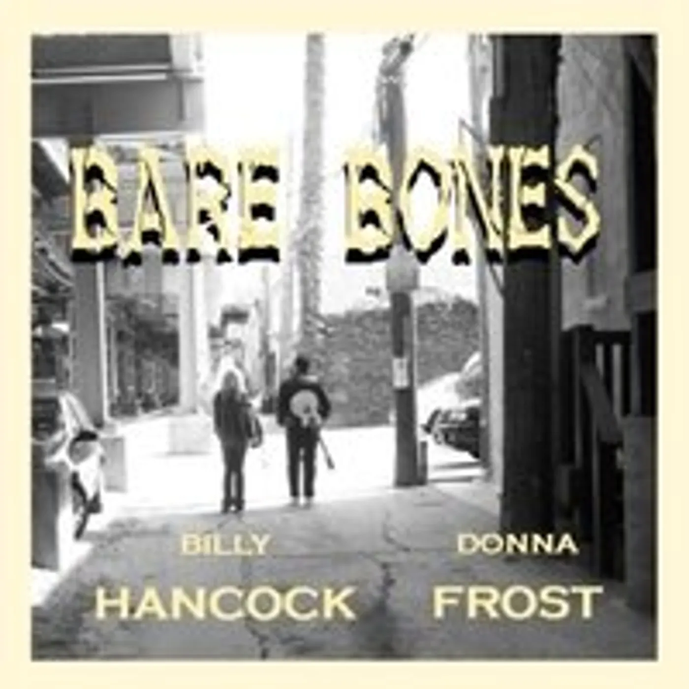 Billy Hancock BARE BONES CD