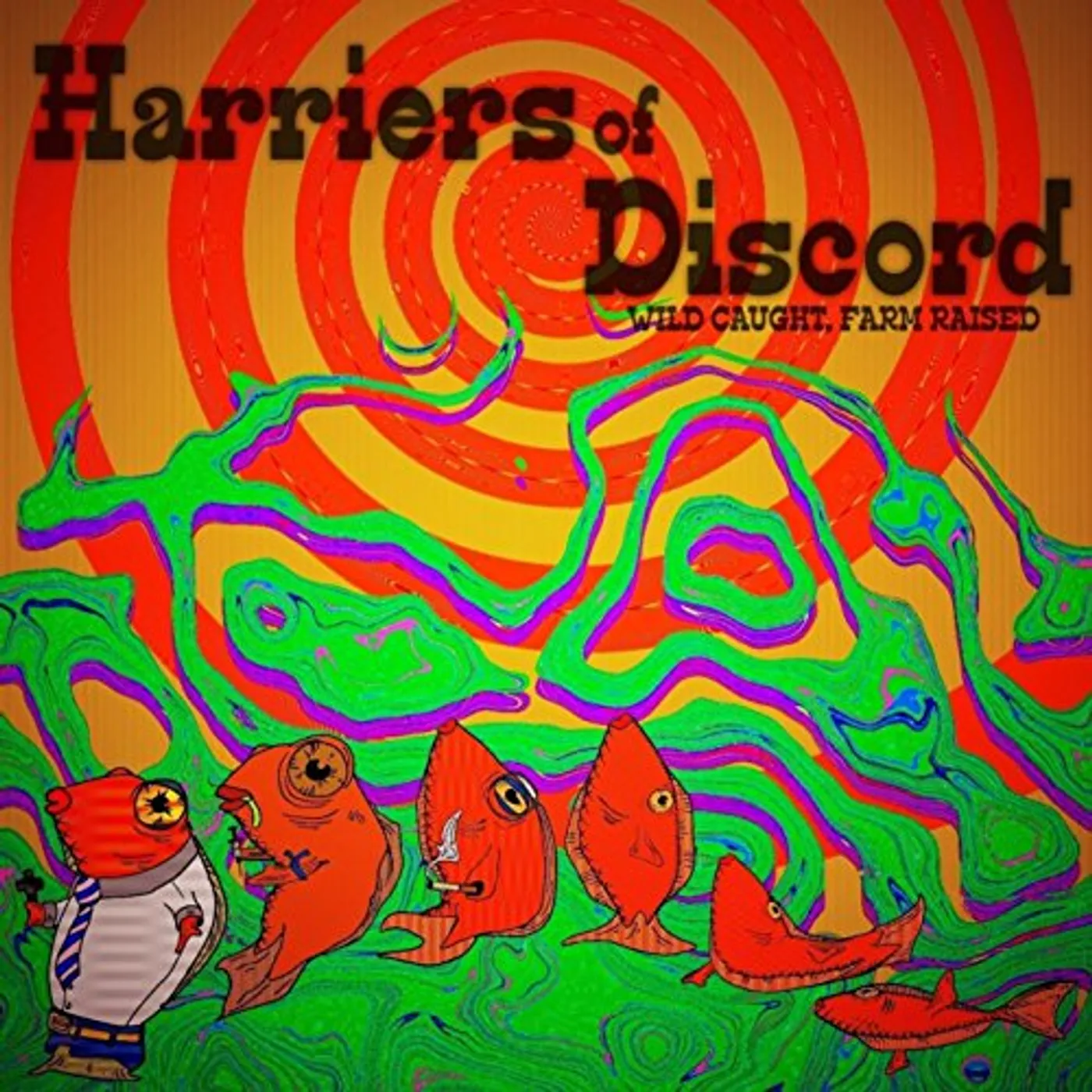 Harriers of Discord WILD CAUGHT FARM RAISED CD
