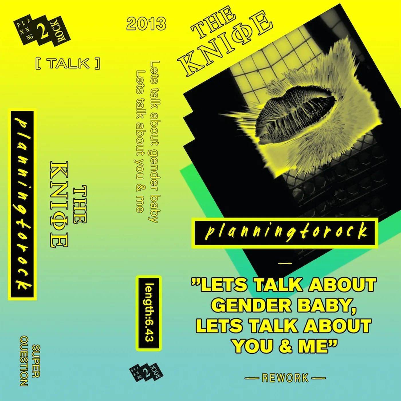 The Kniφe 11231 LET'S TALK ABOUT GENDER BABY: LET'S TALK ABOUT YOU (Vinyl)