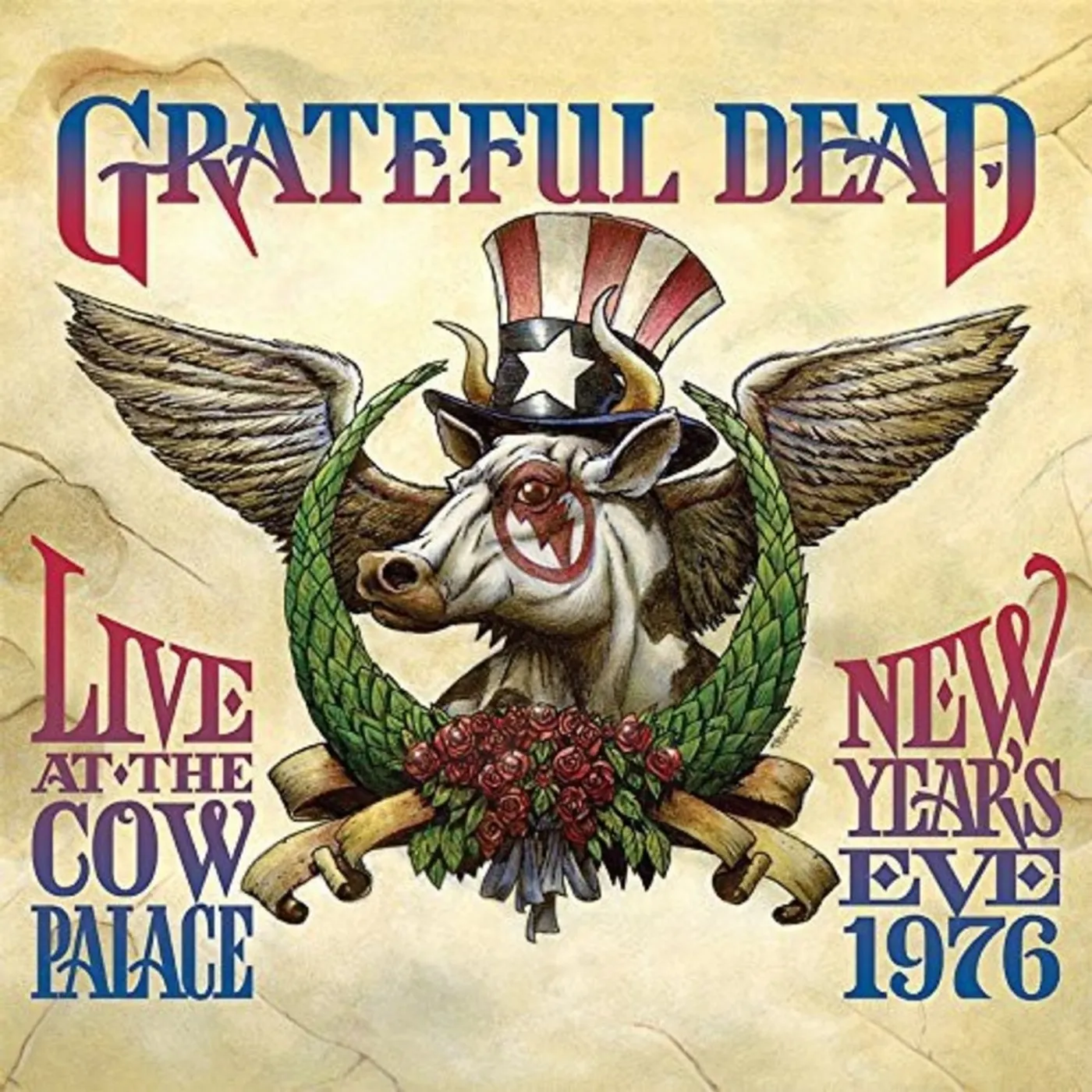 Grateful Dead LIVE AT THE COW PALACE-NEW YEARS EVE 1976 Vinyl Record