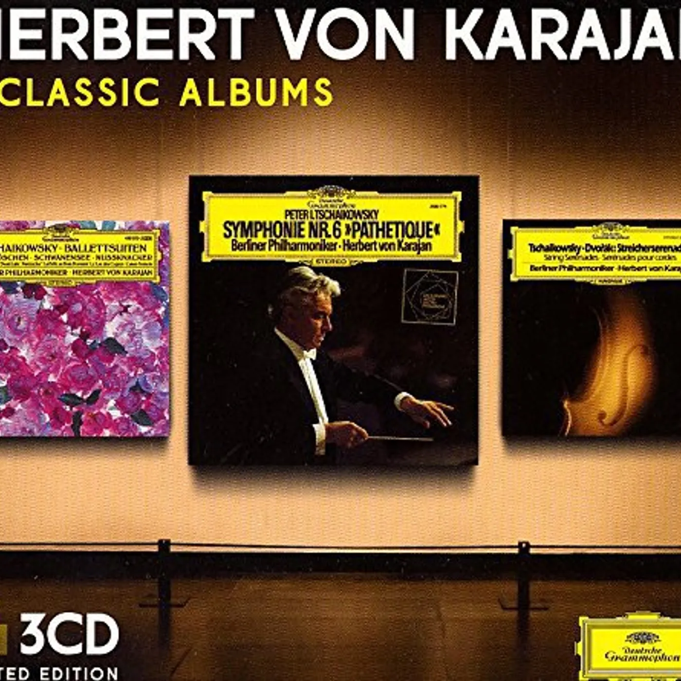 Herbert von Karajan THREE CLASSIC ALBUMS (TCHAIKOVSKY) CD